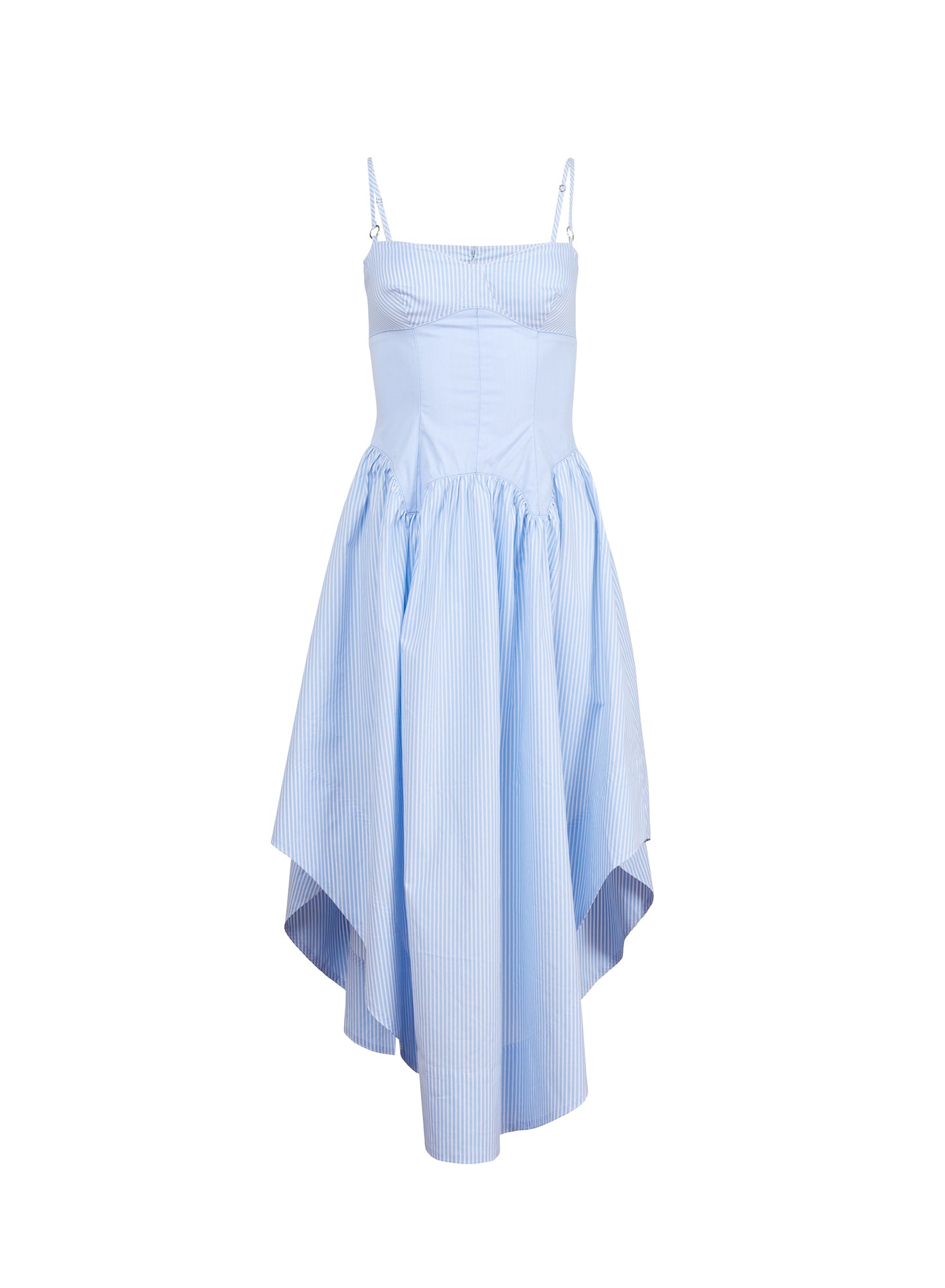 Poplin Cupped Midi Dress、mySite、bengalsvssteelers