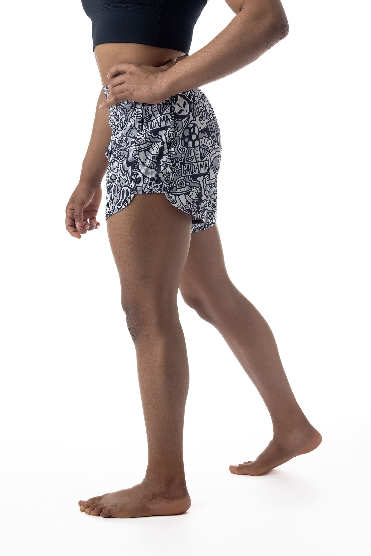 Women's Wotto Doodle Jiu Jitsu Shorts、mySite、gigharbornorthrealestate