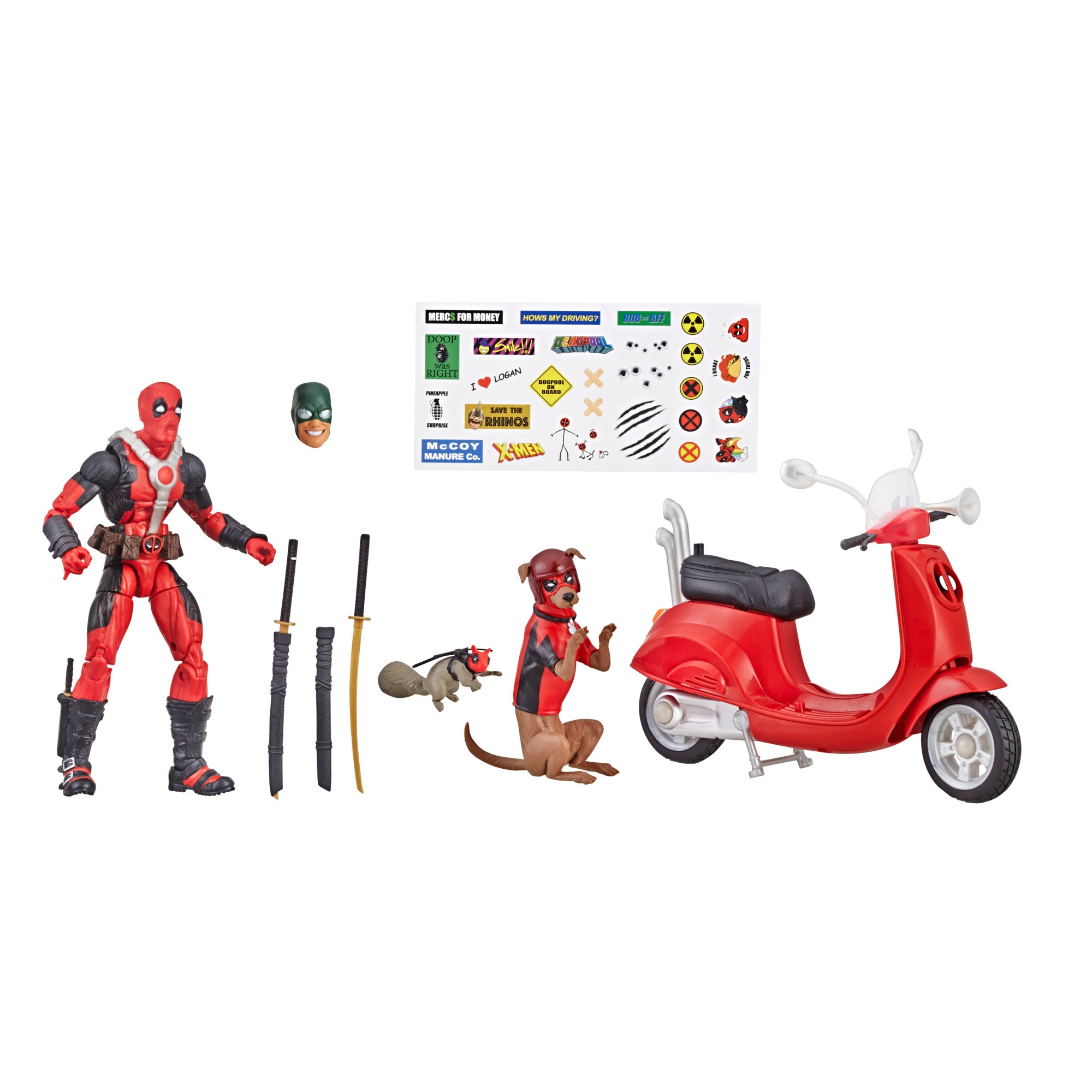 Marvel Legends Ultimate Rider Deadpool & Scooter、mySite、hgirdovlk