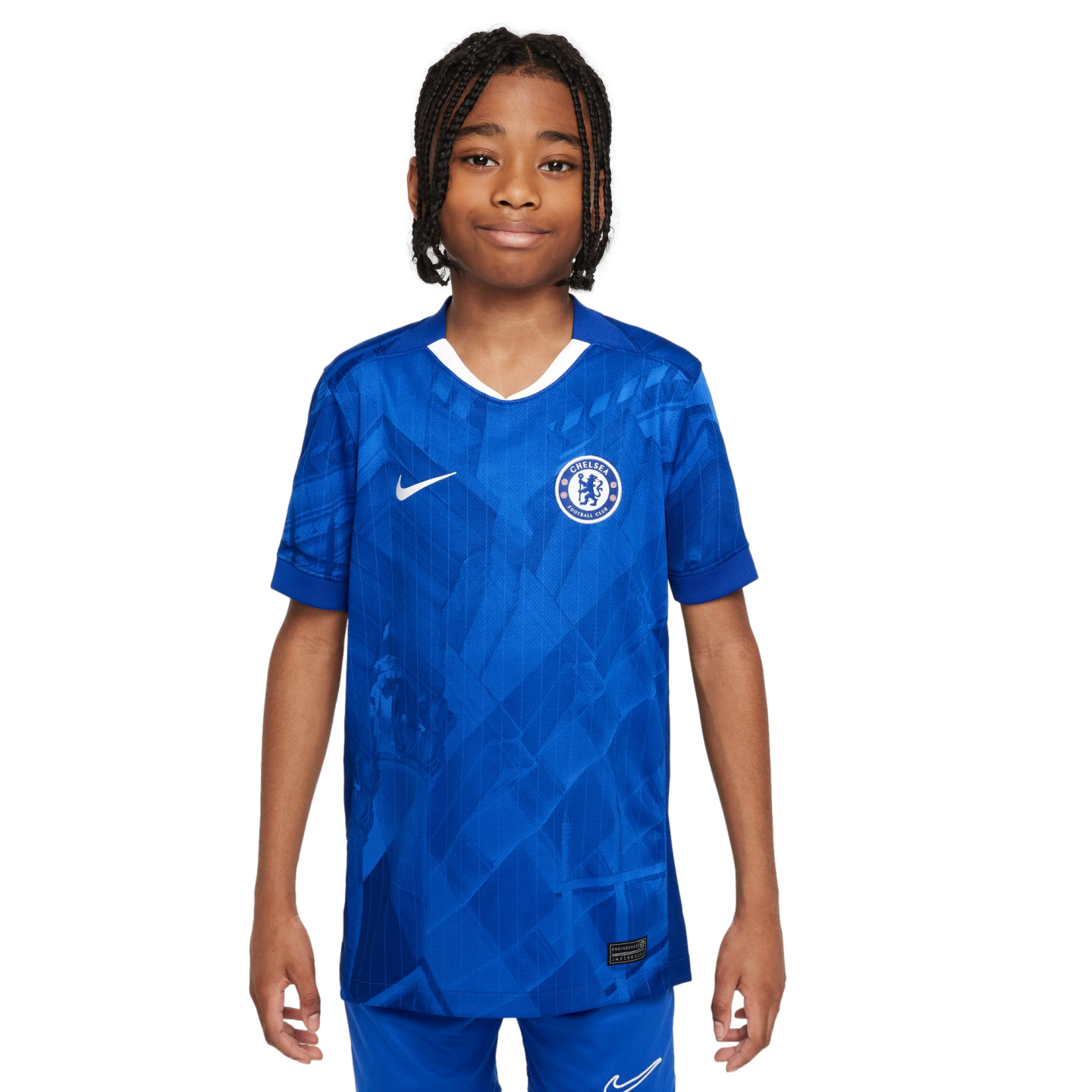 Nike Chelsea 25/26 Youth Home Jersey、mySite、noshort