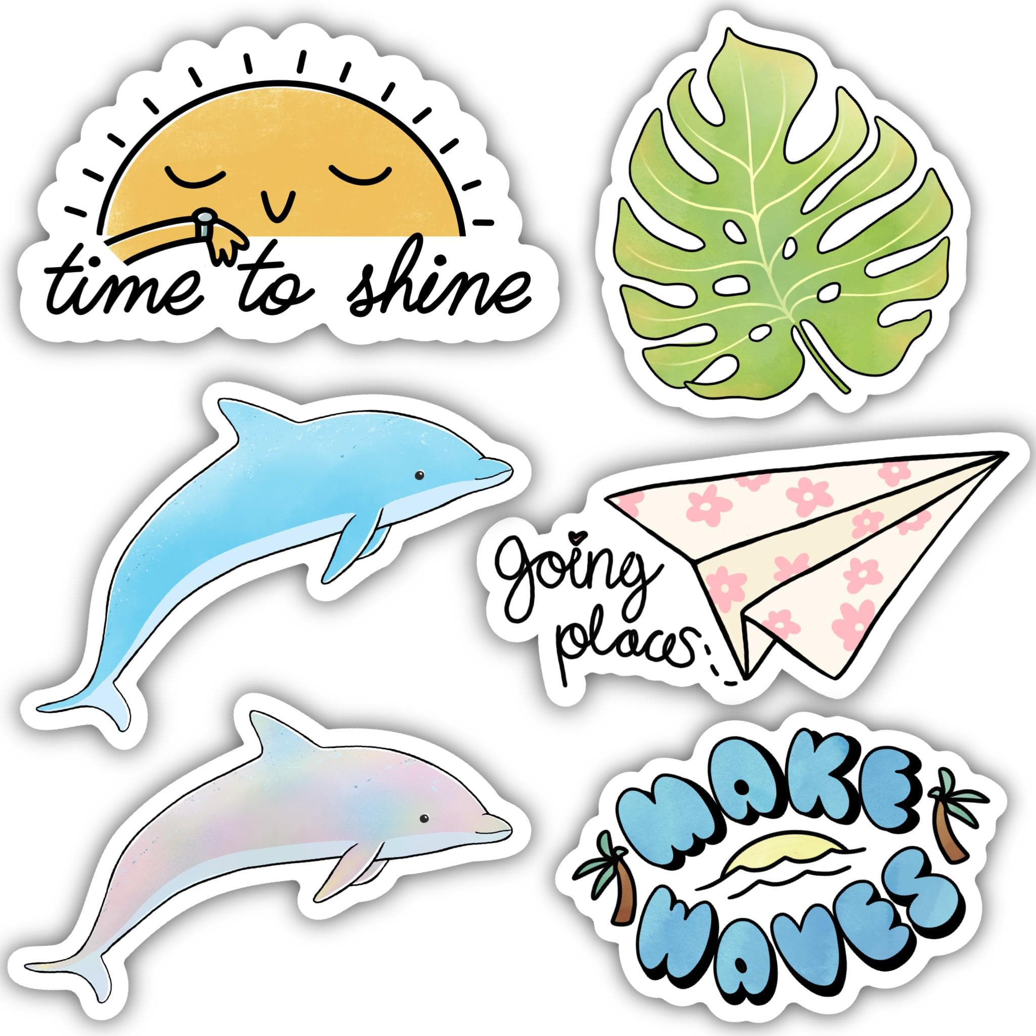  Aesthetic Sticker 6 Pack、mySite、ghnorth