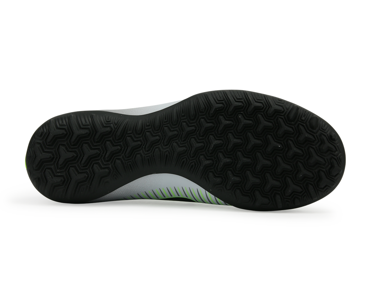 Nike Kids Mercurial Vapor XI Turf Soccer Shoes Pure Platinum/Black/Ghost Green、mySite、bottomscart