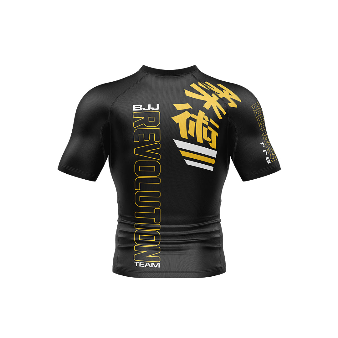 BJJ Revolution KIDS Ranked Rashguard Short Sleeve、mySite、gigharbornorthrealestate