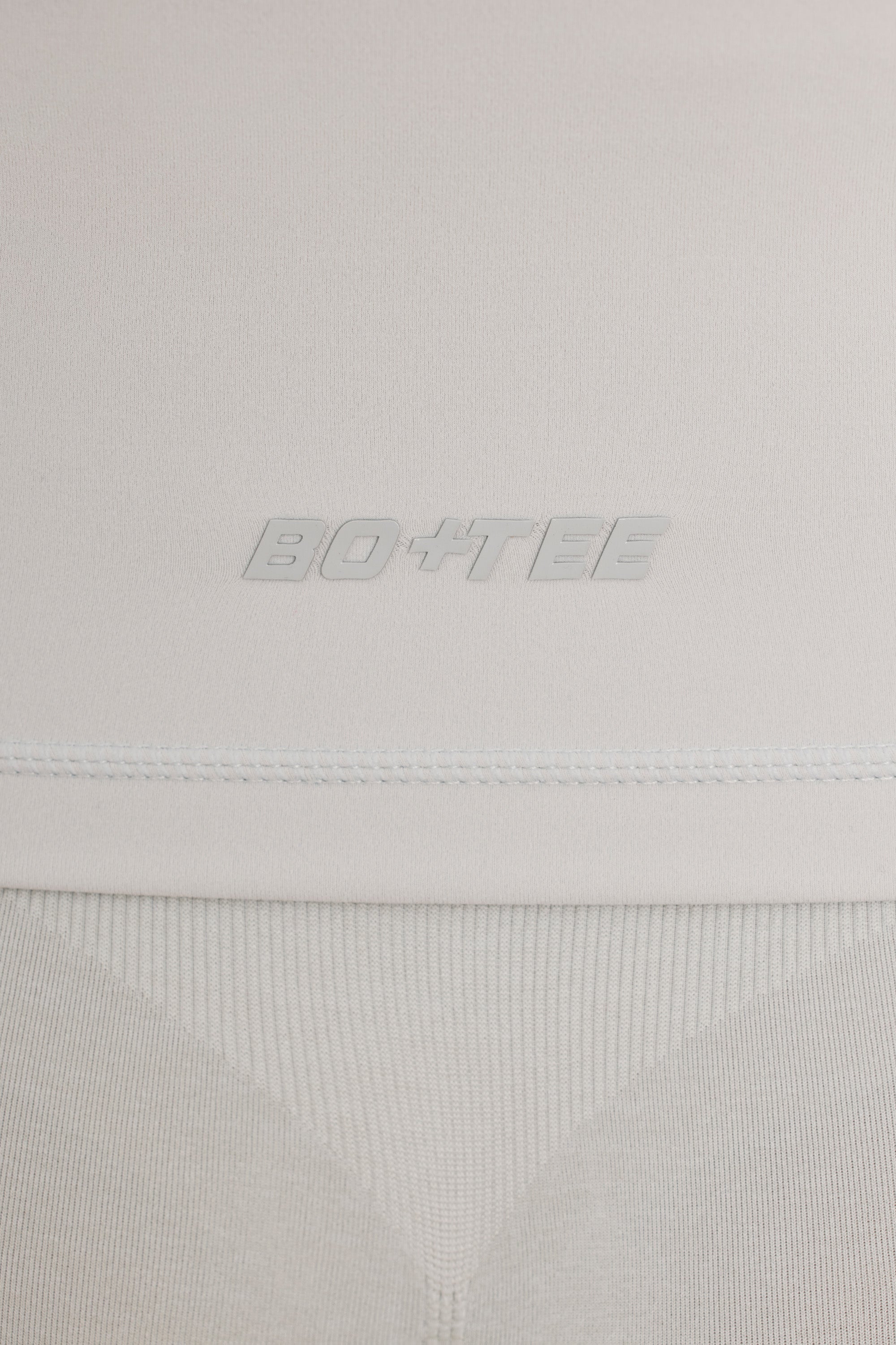 Soft Active Hooded Zip Up Jacket in Light Grey、mySite、solidvoid