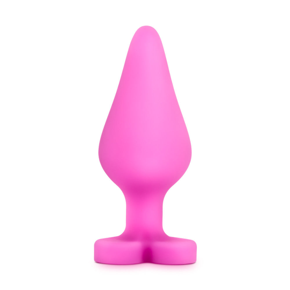 Play With Me By Blush® | Naughty Candy Heart Be Mine Pink 3.5-Inch Anal Plug、mySite、bottomscart