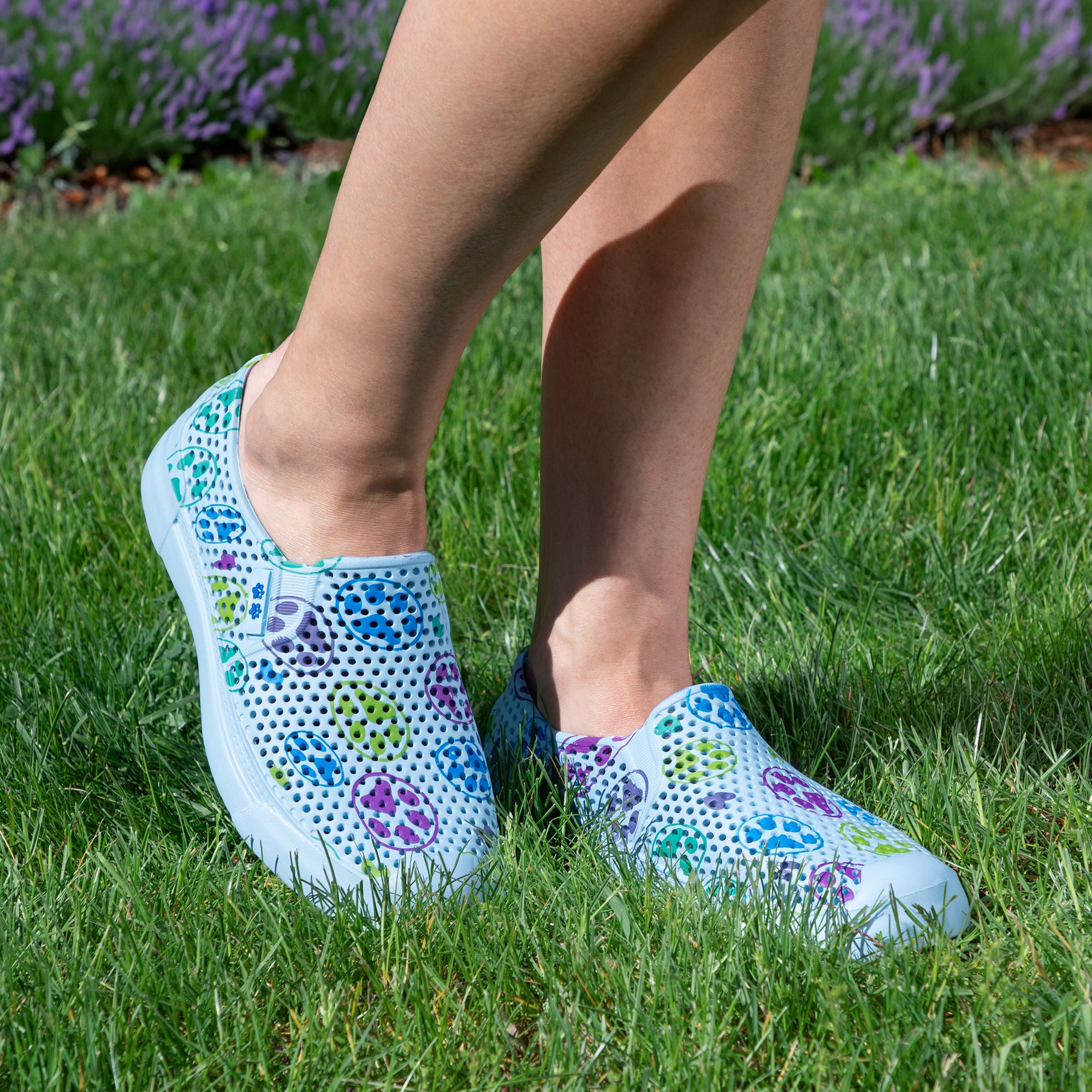 Paw Print Lightweight Slip-On Shoes、mySite、camillekostekn