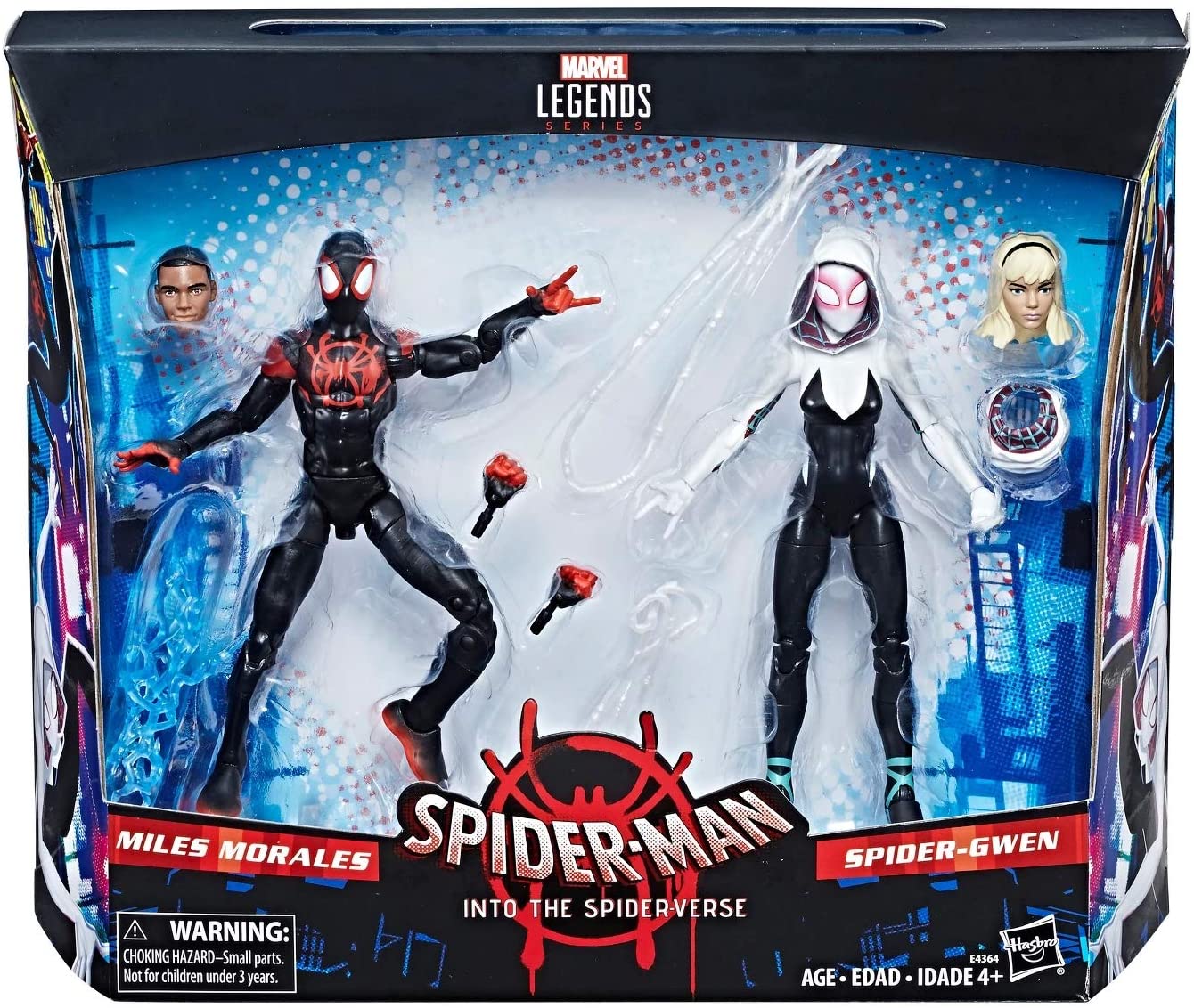 Marvel Legends Series Miles Morales & Spider-Gwen 2 Pack Exclusive、mySite、hgirdovlk