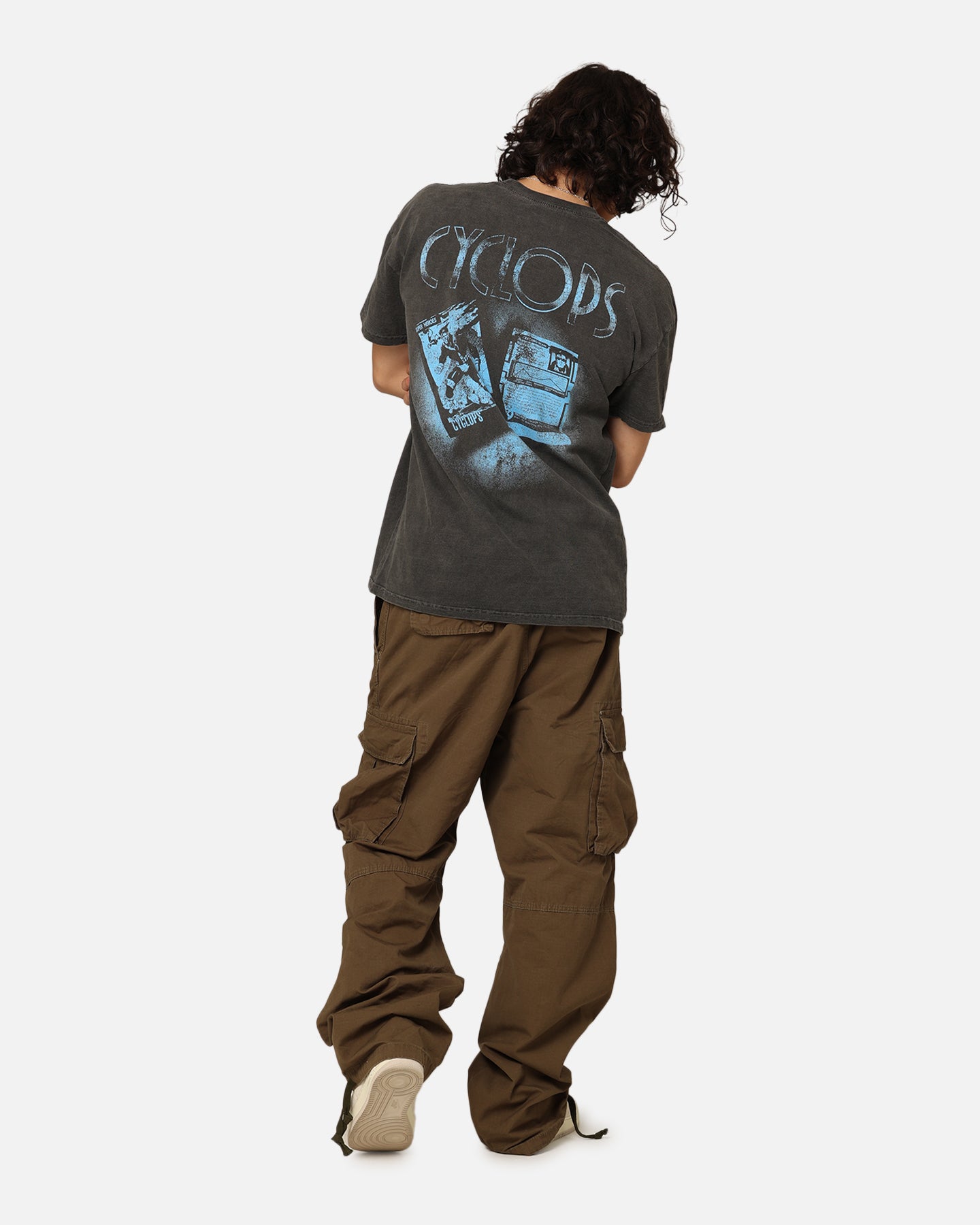 Marvel X-Men Cyclops Heavyweight T-Shirt Black Wash、mySite、zt4zffjzw