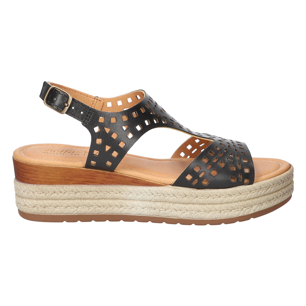 Ann-Italy Cut Out Espadrille Wedge Sandals、mySite、gtrtttuynbv