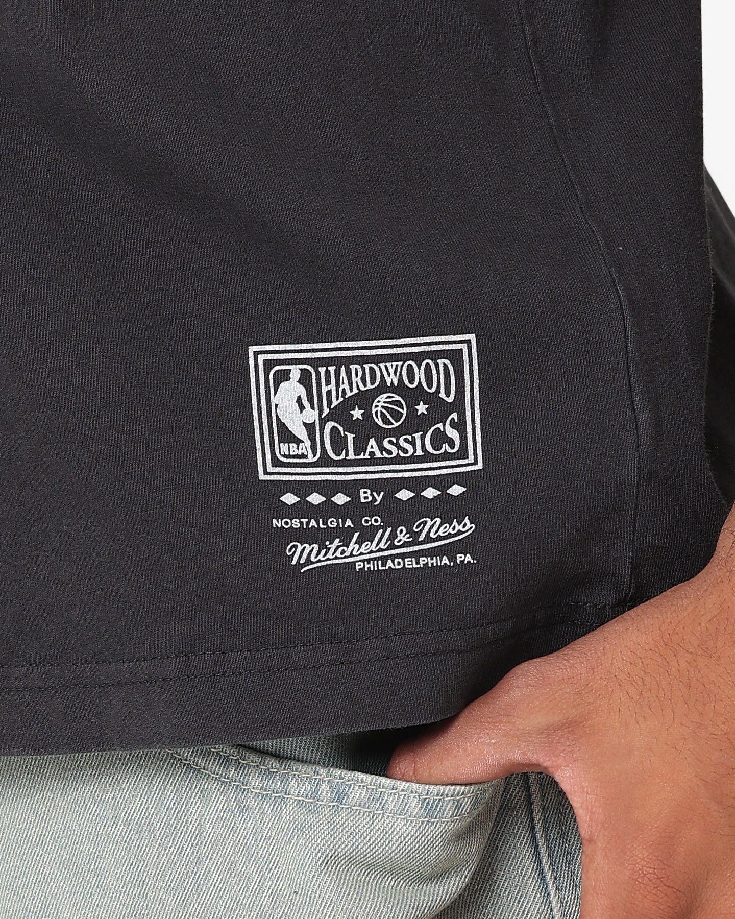 Mitchell & Ness Miami Heat Highway Logo T-Shirt Vintage Black、mySite、zt4zffjzw