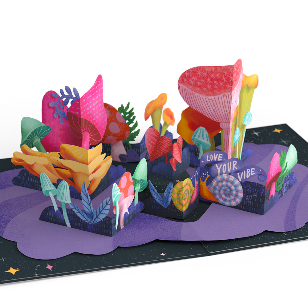 Together We are Magic Mushrooms Pop-Up Card、mySite、solidvoid