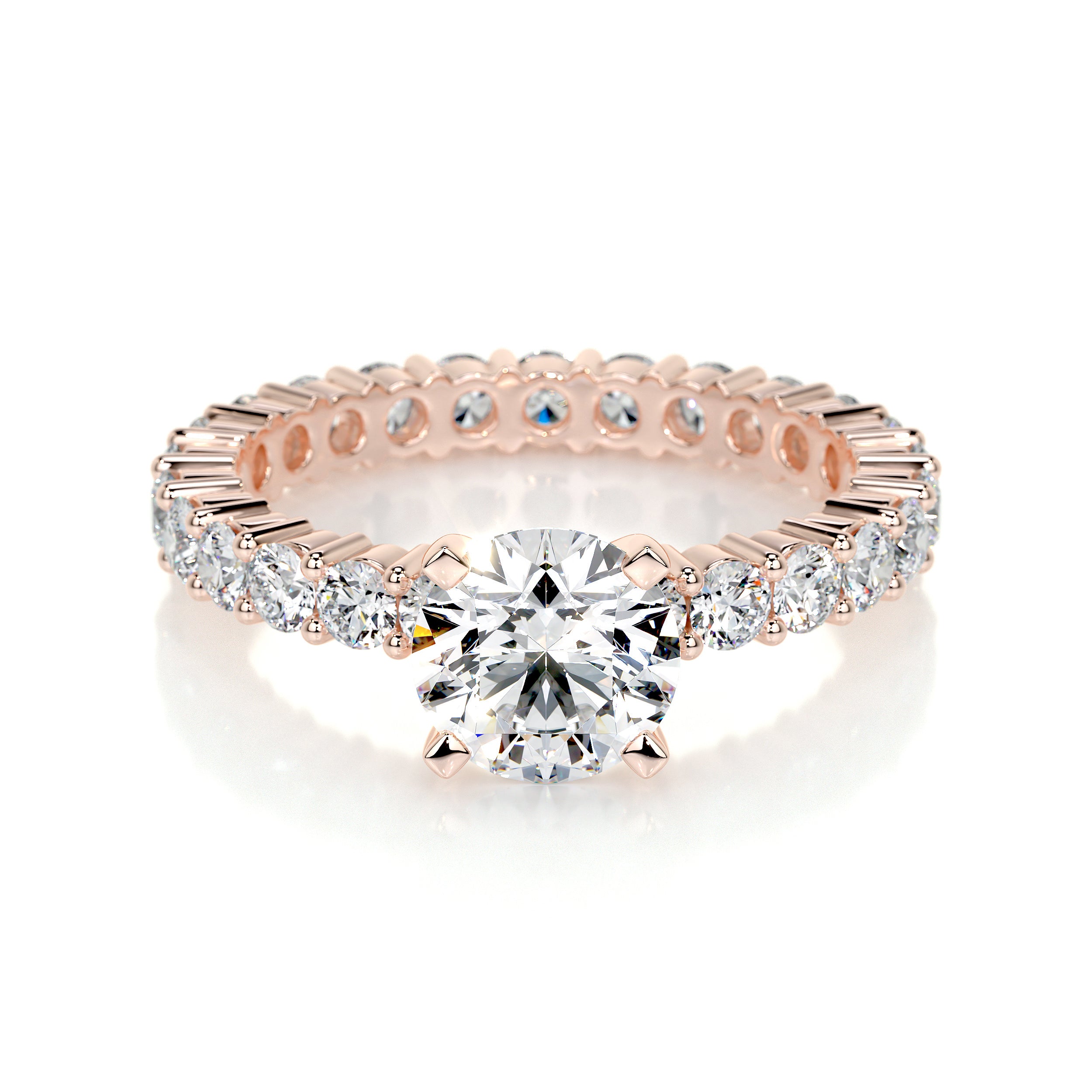 Jenna Lab Grown Diamond Ring -14K Rose Gold、mySite、hinf8tx79