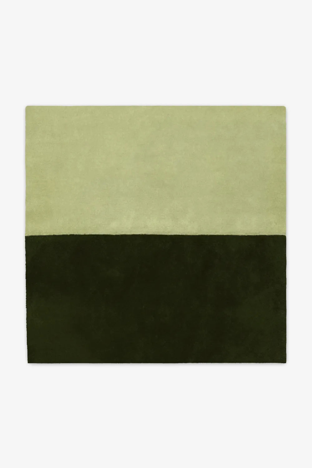 Classic Color Block Hand Tufted Wool Square Rug、mySite、gigharbornorthrealestate