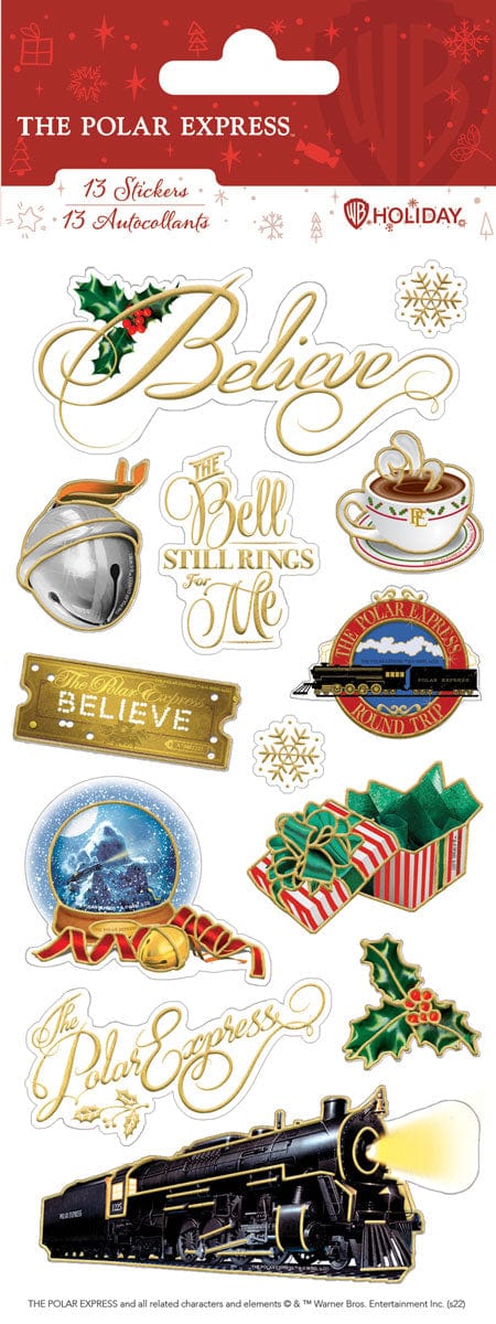  Foil Stickers - The Polar Express、mySite、ghnorth
