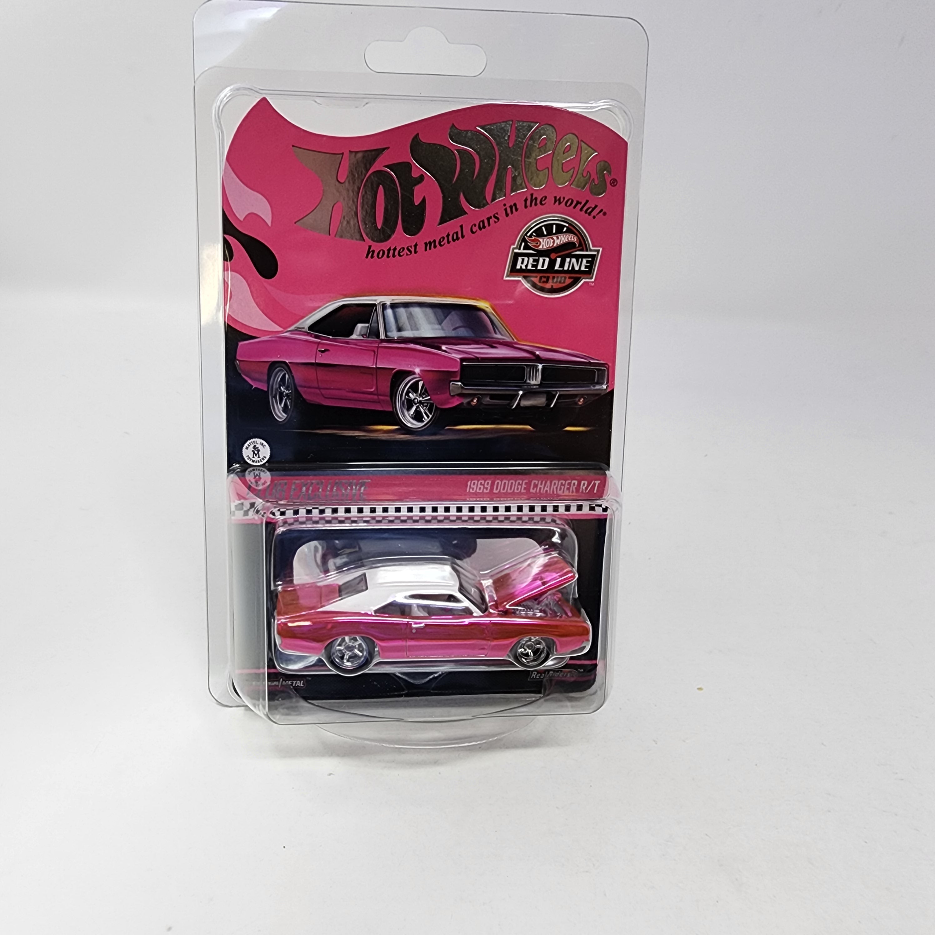 1969 Dodge Charger R/T * PINK * Hot Wheels Redline Club RLC、mySite、hgirdovlk