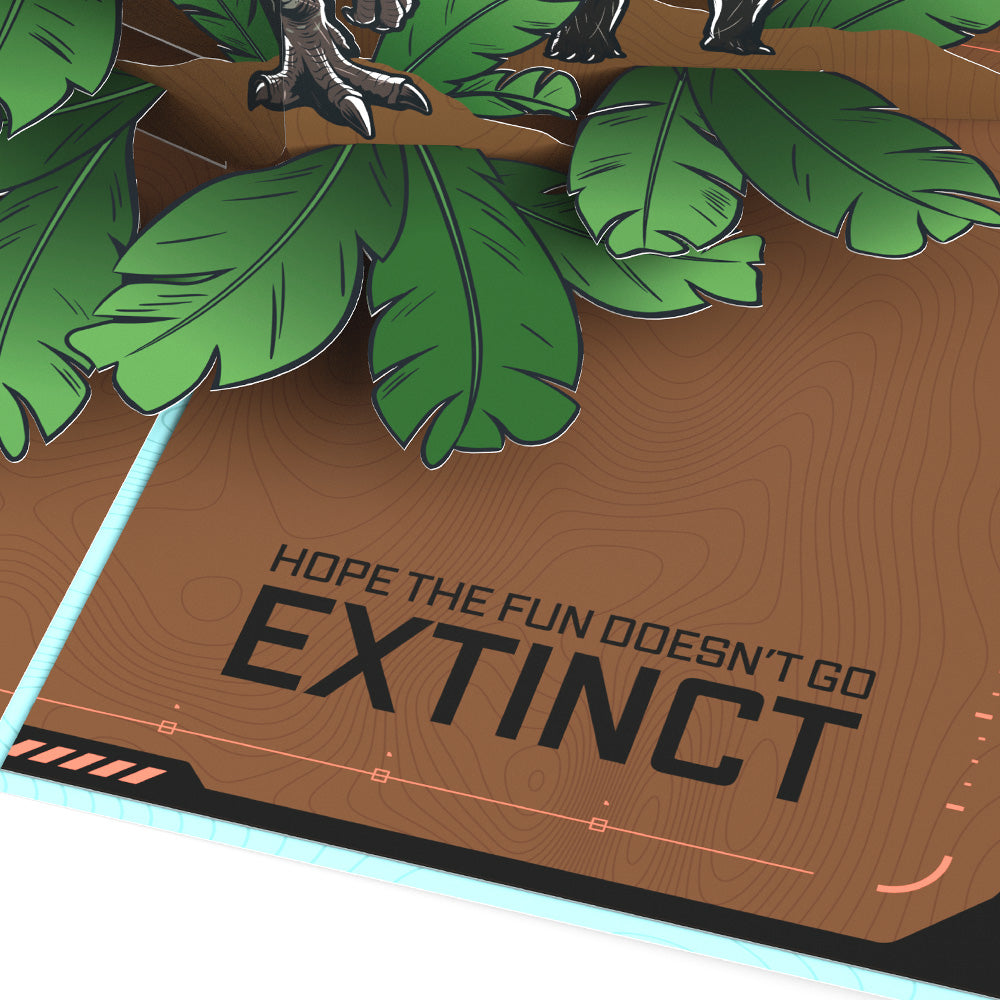 Jurassic World Rebirth Best Birthday Ever Pop-Up Card、mySite、solidvoid