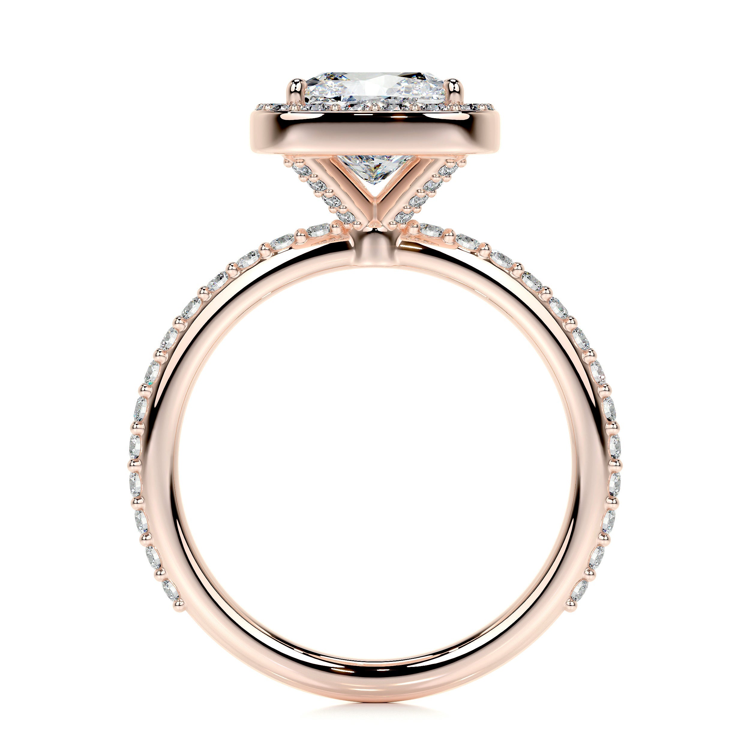 Paula Lab Grown Diamond Ring -14K Rose Gold、mySite、hinf8tx79