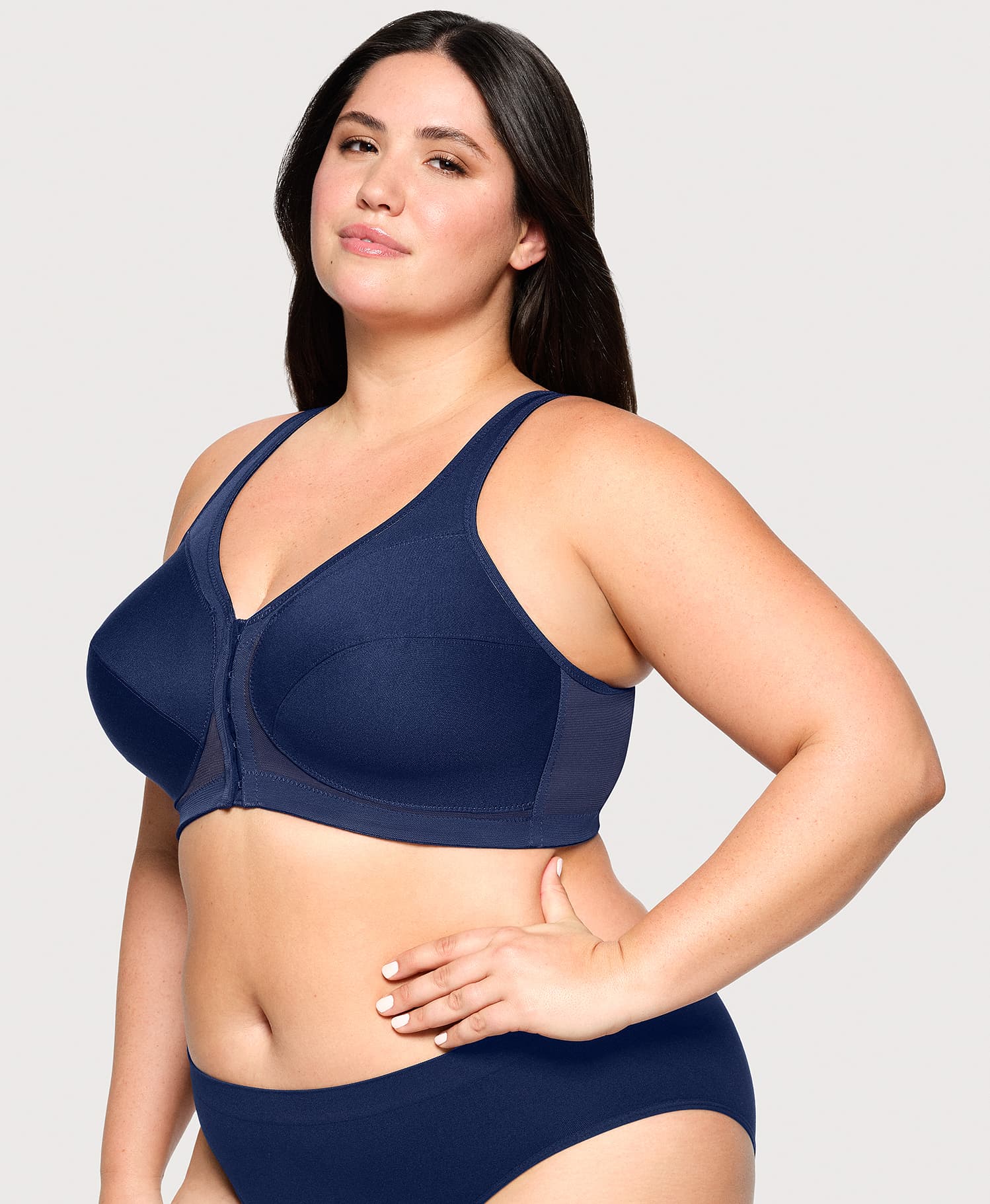  MagicLift Front-Closure Posture Back Bra Blue、mySite、justintrudeaud