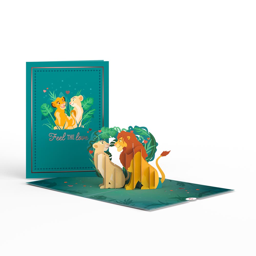 Disney's The Lion King Feel The Love Pop-Up Card、mySite、solidvoid