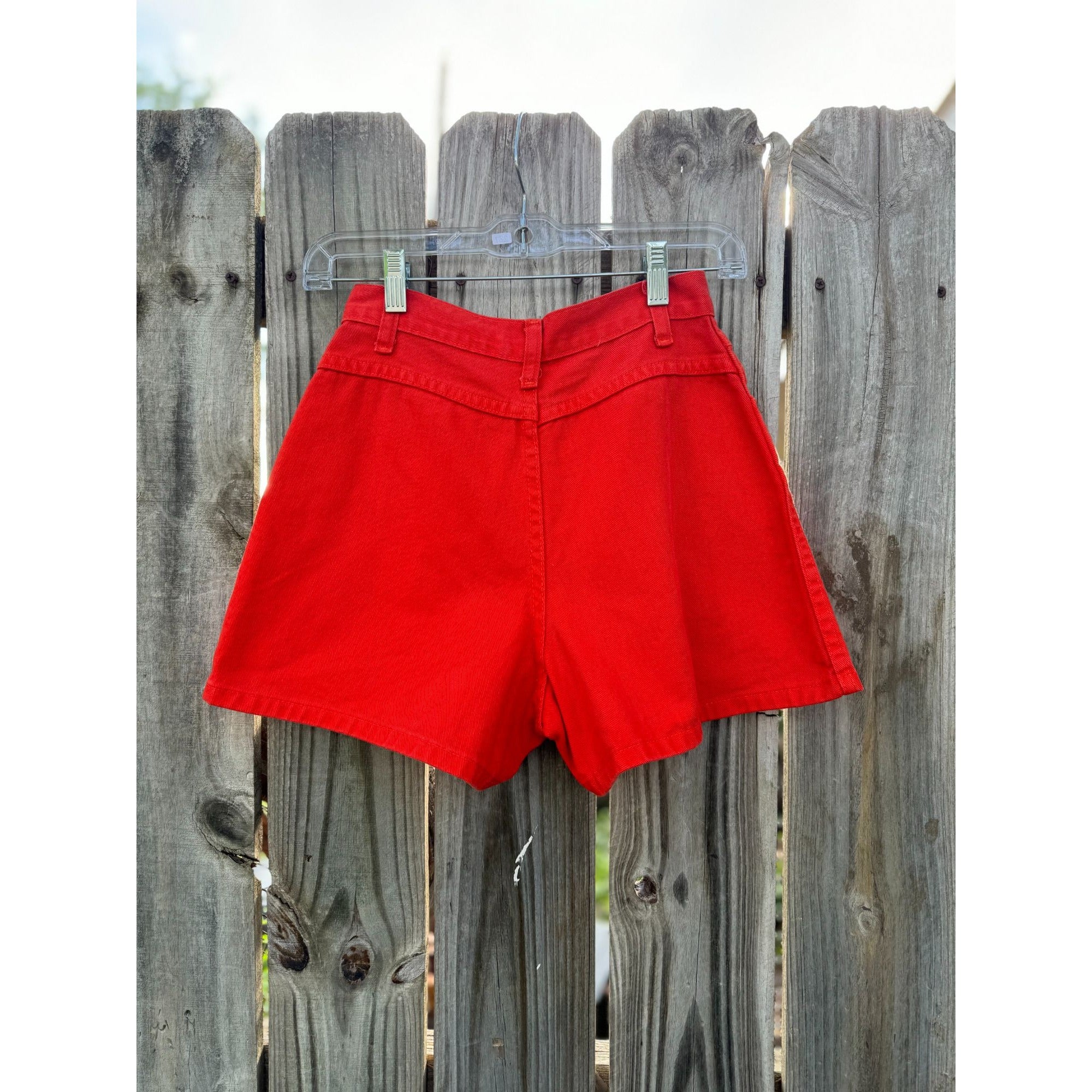 90's Orange Denim Jean Shorts No Back Pockets Size 5、mySite、garagedoors4me