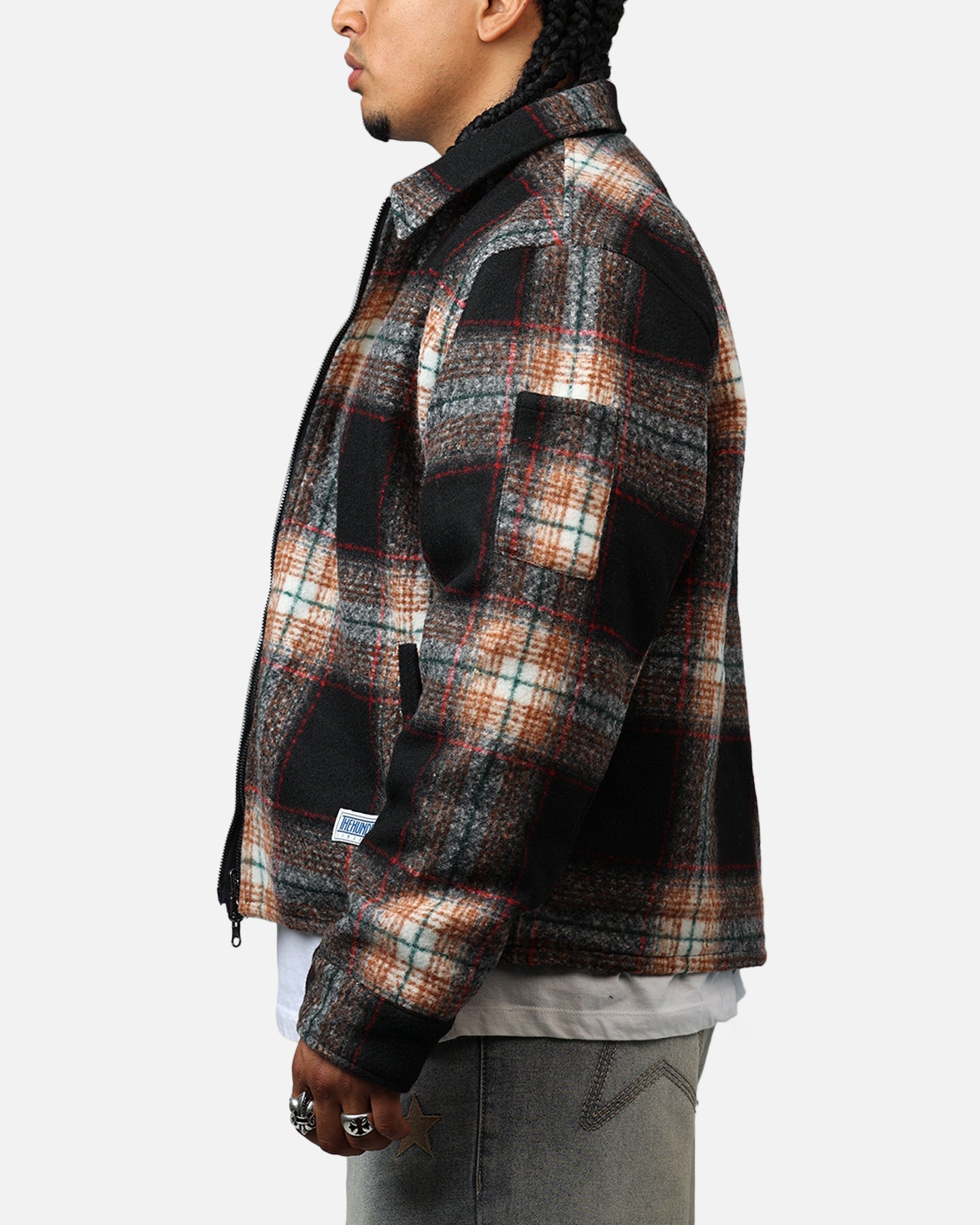 The Hundreds Everett Reversible Work Jacket Black、mySite、zt4zffjzw