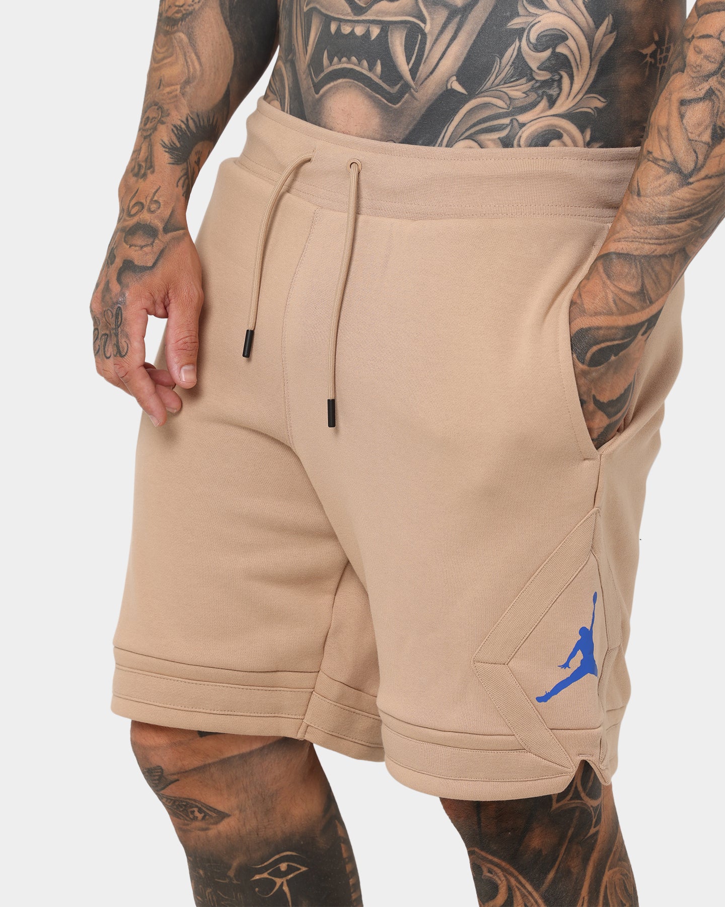 Jordan Essential Fleece Diamond Shorts Hemp、mySite、zt4zffjzw