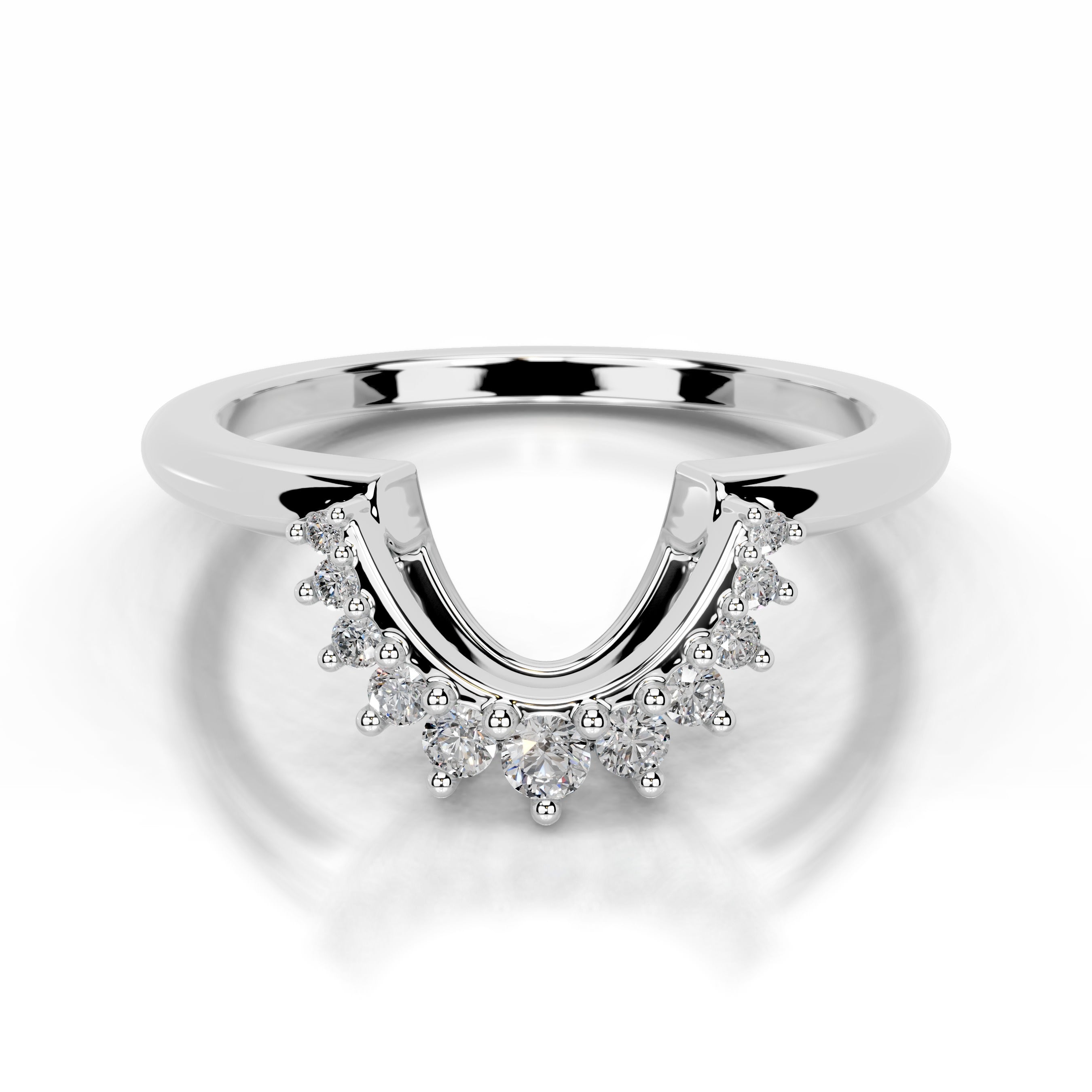 Tobi Lab Grown Diamond Wedding band - 18K White Gold、mySite、hinf8tx79