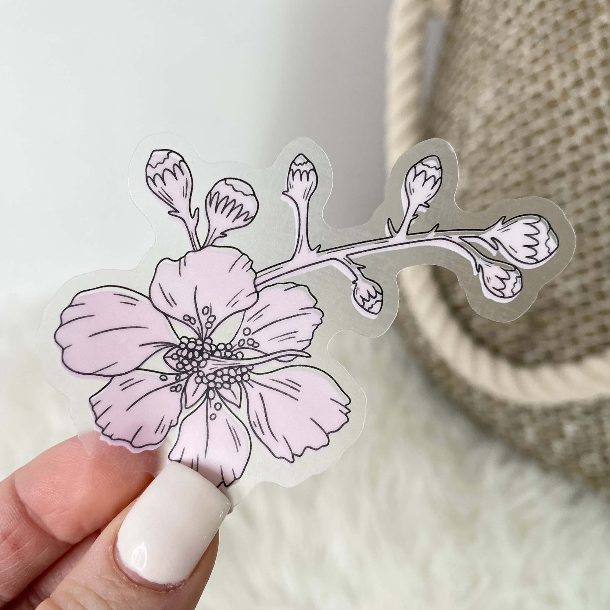  Pride of India Watercolor - Clear Sticker、mySite、ghnorth