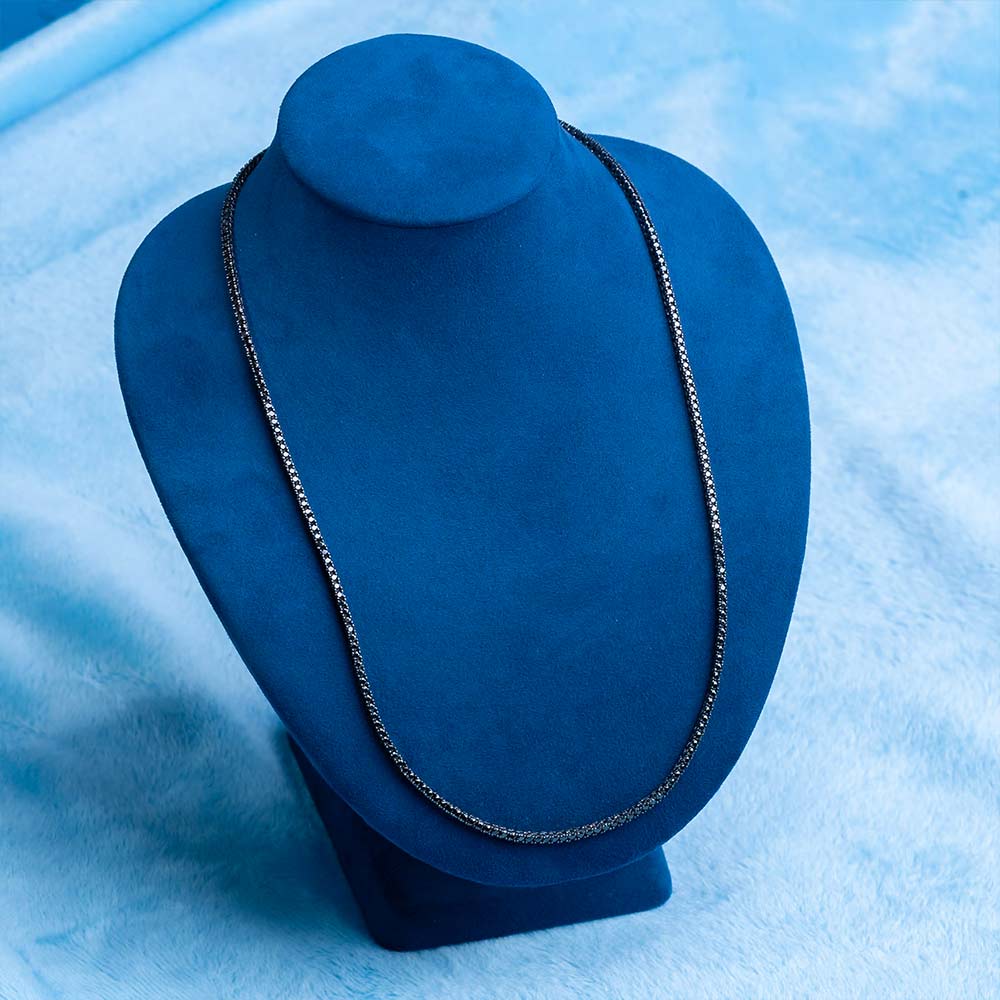 2MM Black Moissanite Tennis Chain 14K Black Gold、mySite、hinf8tx79