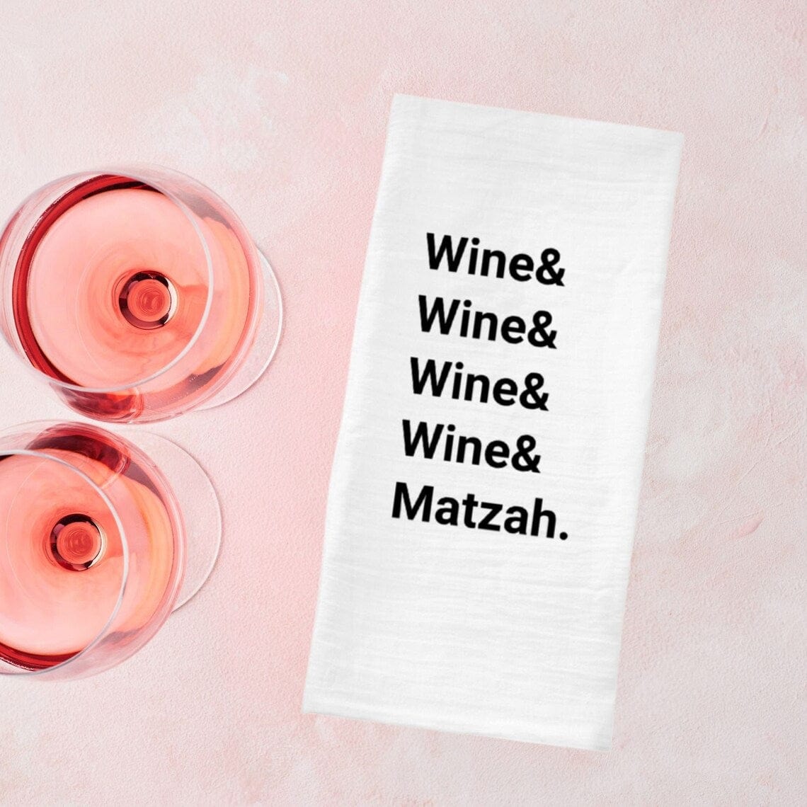 Wine & Matzah Tea Towel、mySite、topwebapps