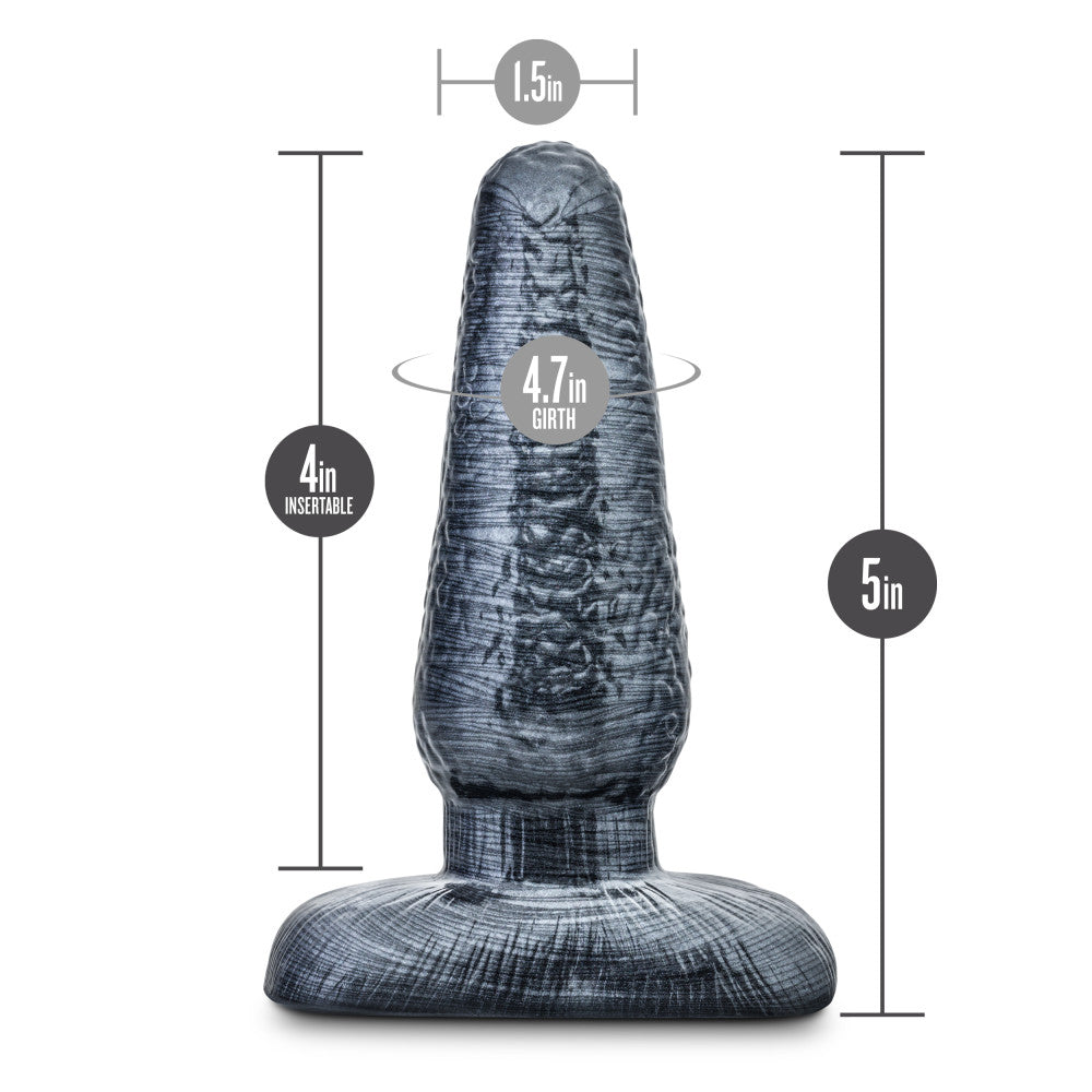 Jet By Blush® | The Plug Carbon Metallic Black 5-Inch Anal Plug、mySite、bottomscart