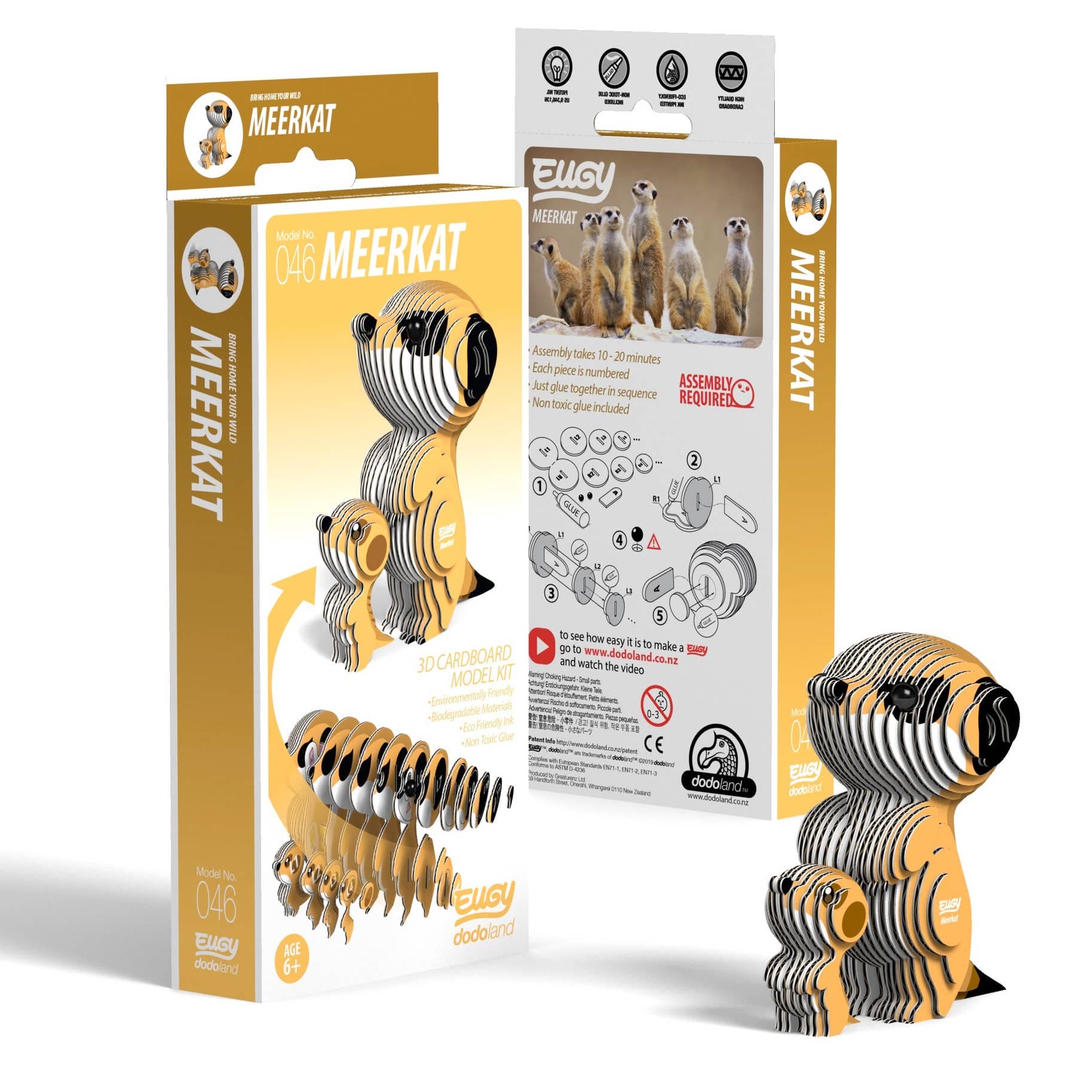 Wildlife Eugy's-Collectible Puzzles for Kid's*、mySite、g9winljtr