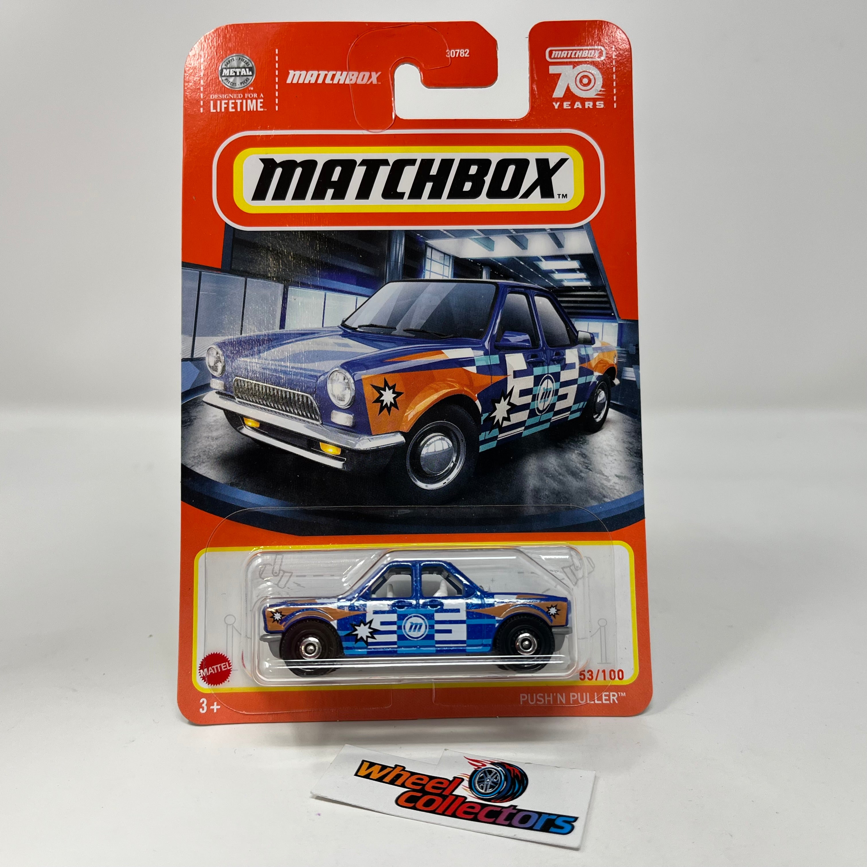 Push'N Puller #53 * Blue * 2023 Matchbox Case M Release、mySite、hgirdovlk