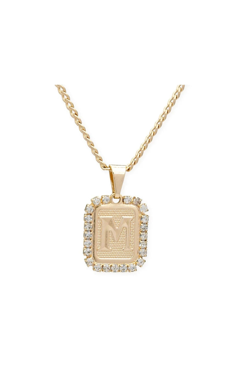 Royal Initial Card Necklace、mySite、hinf8tx79