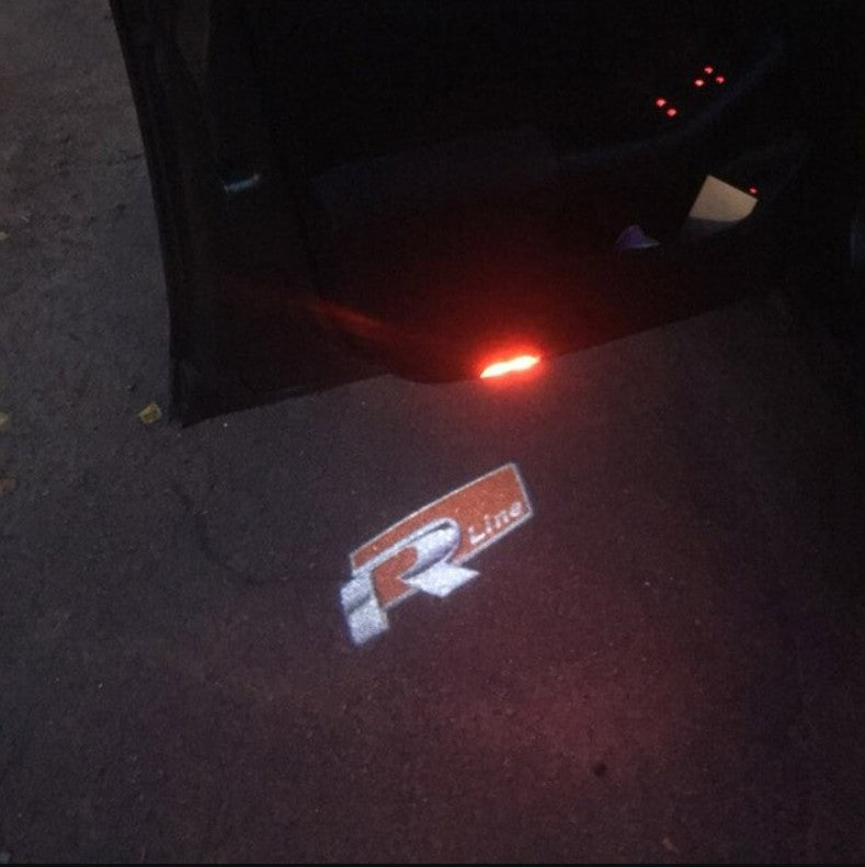 2x Volkswagen R Line DOOR LIGHT (PLUG&PLAY)、mySite、nflplayoffbracketp