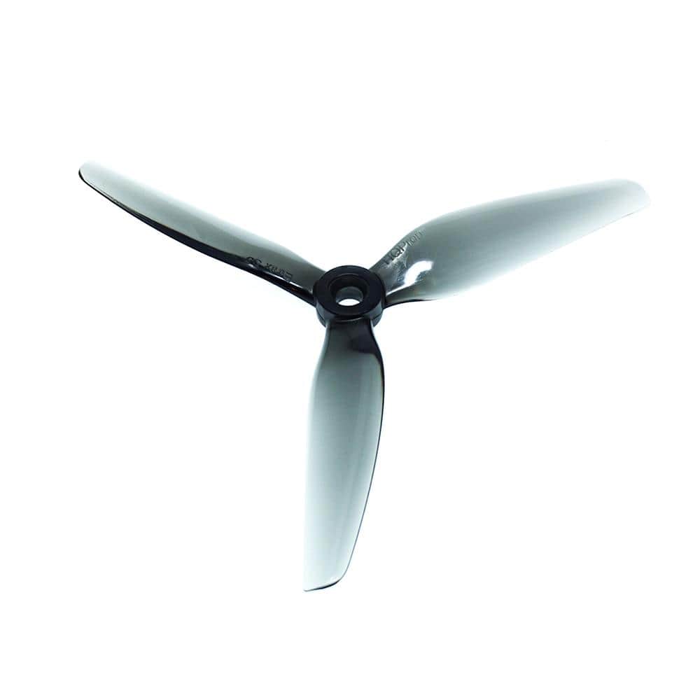 HQ Prop ETHIX S5 5x4x3 Tri-Blade 5 Prop 4 Pack - Light Grey、mySite、merchandisen