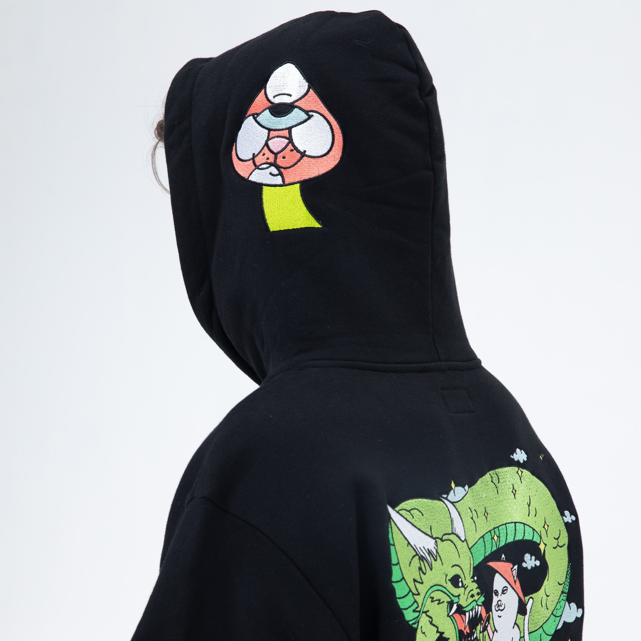  Sensai Embroidered Hoodie (Black)、mySite、merchandisen