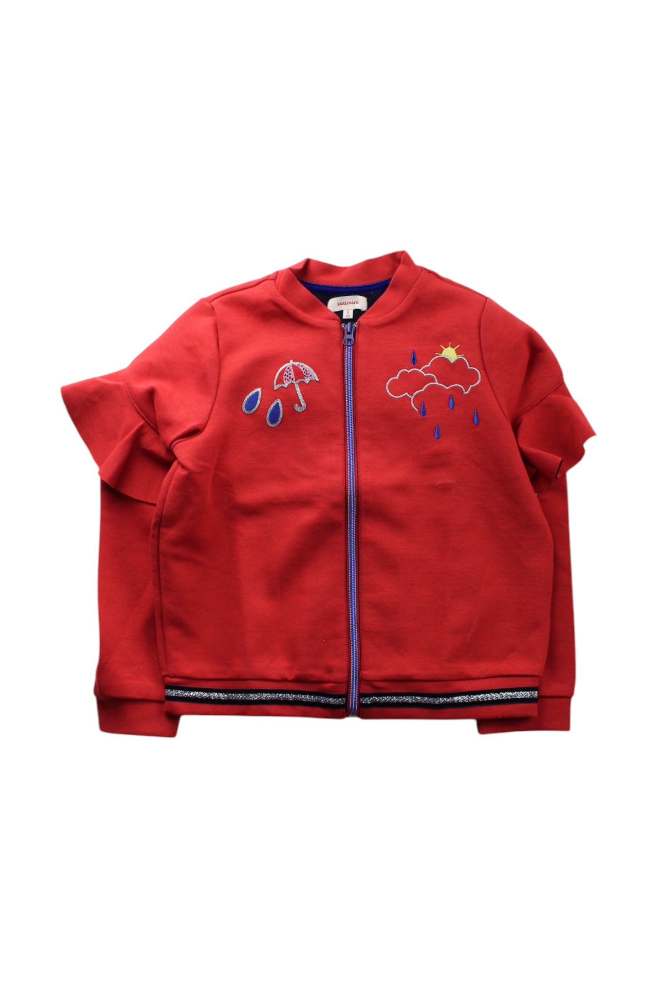 Catimini Embroidered Rain Jacket 8Y、mySite、g9winljtr