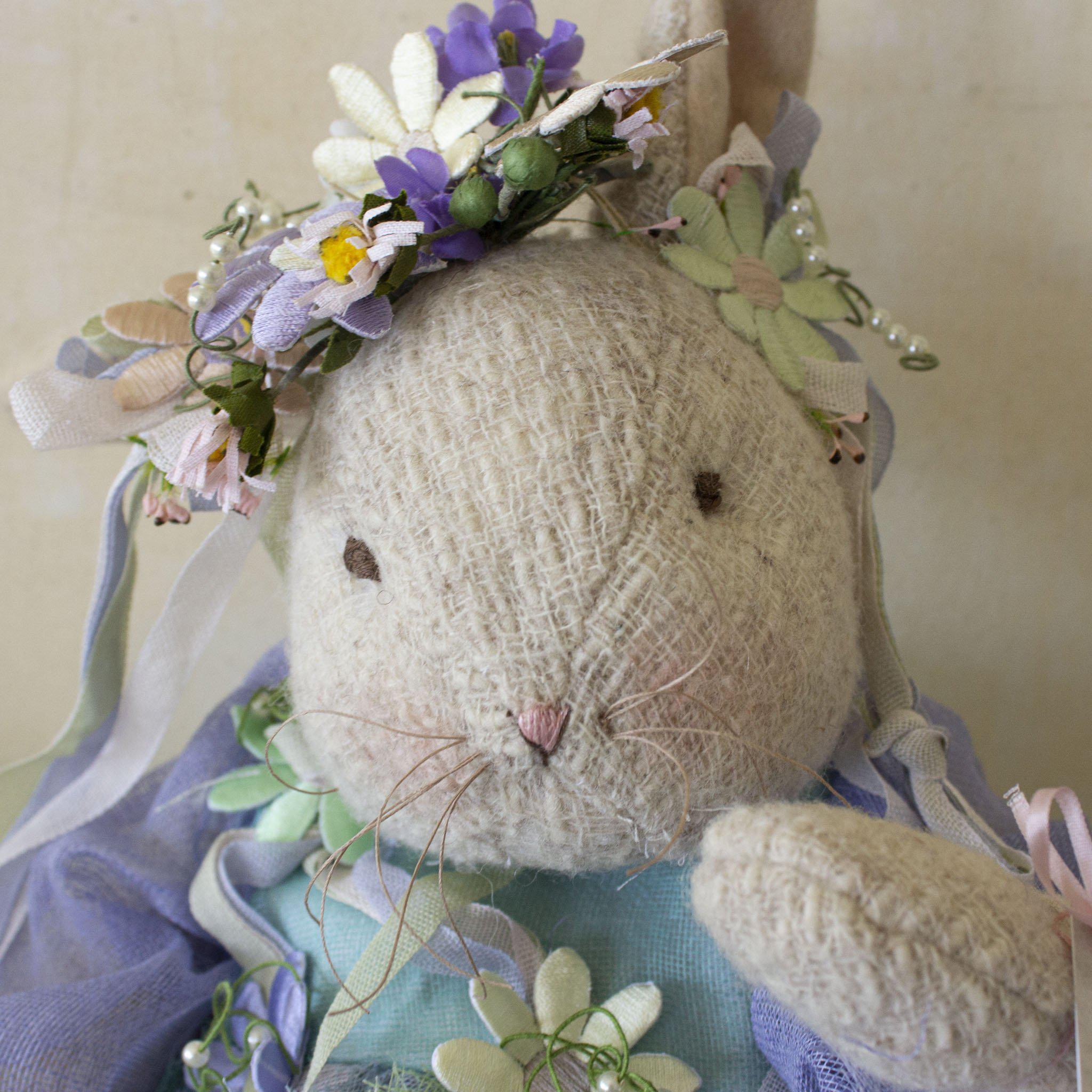 RETIRED - Hutch Studio - Florie Bunda - One Of A Kind Bunny、mySite、g9winljtr