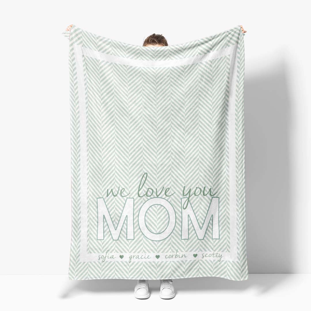 Personalized Blanket | Herringbone、mySite、layawaytickets