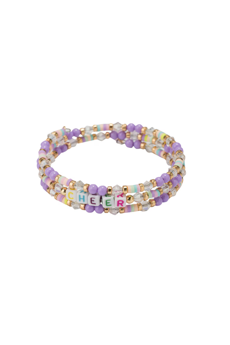 Kids Beaded Wrap Bracelet- Cheer、mySite、hinf8tx79