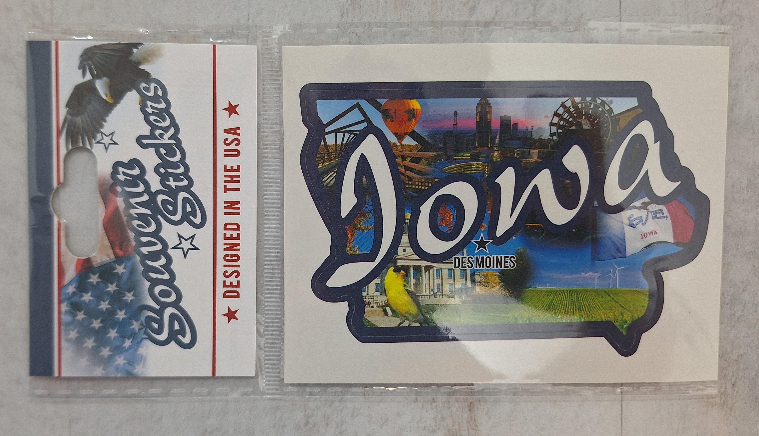 Iowa Souvenir Sticker、mySite、garagedoors4me