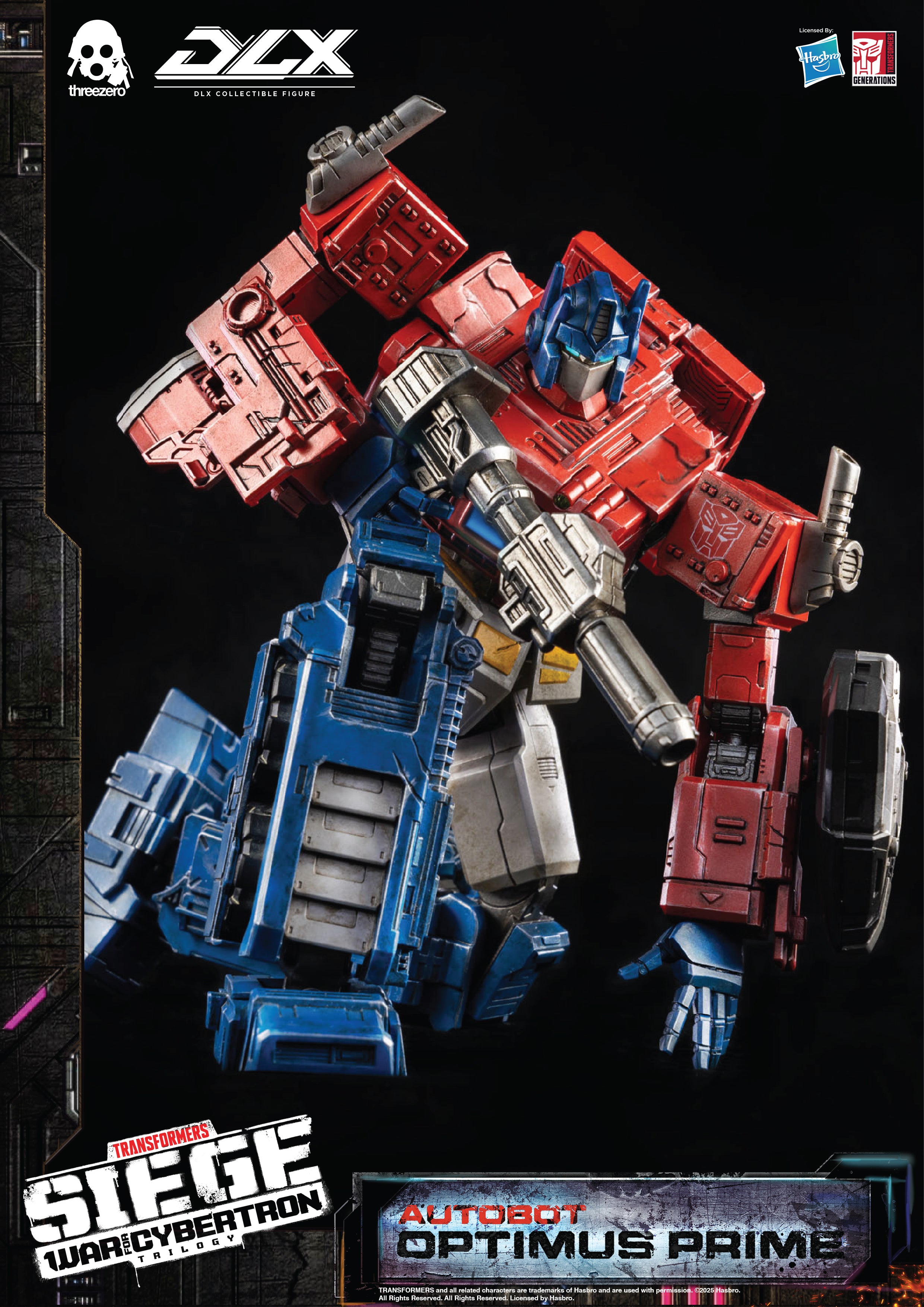 Threezero Transformers: War for Cybertron Trilogy DLX Optimus Prime、mySite、hgirdovlk