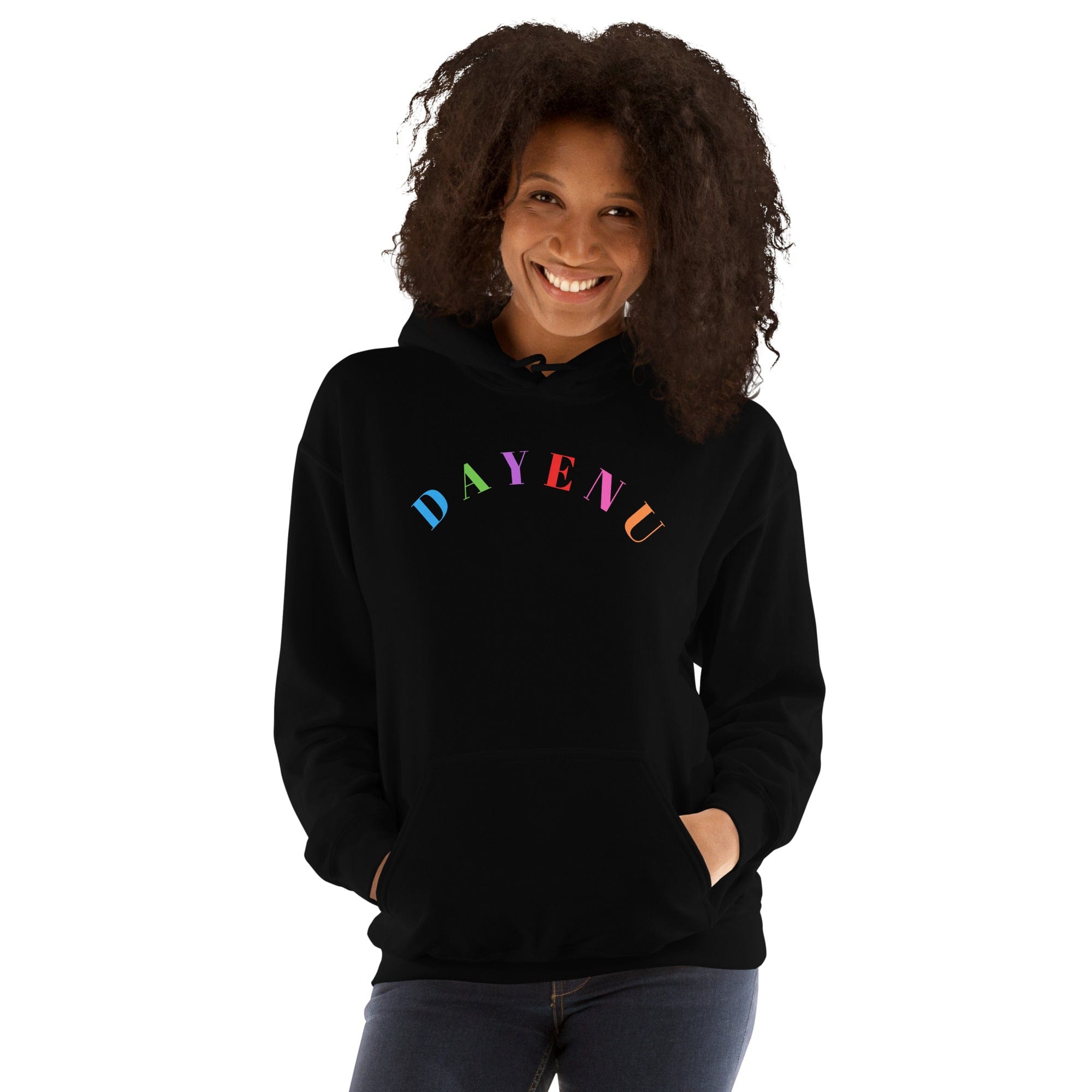 Rainbow Dayenu Unisex Hoodie - (Choice of Color) - (Sizes S - 5XL)、mySite、topwebapps