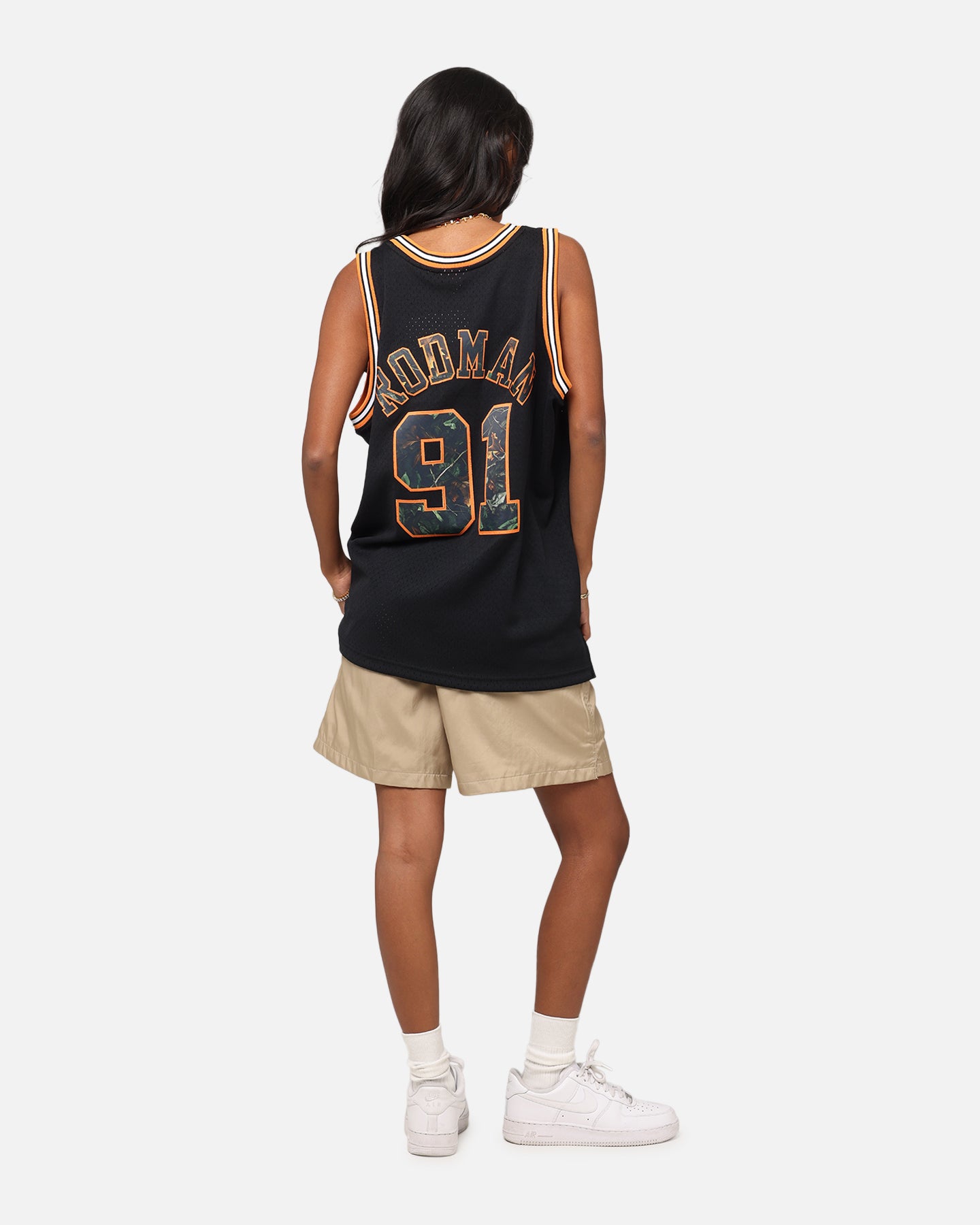 Mitchell & Ness Chicago Bulls Dennis Rodman 'Wilderness' 98 Swing Jersey Black、mySite、zt4zffjzw