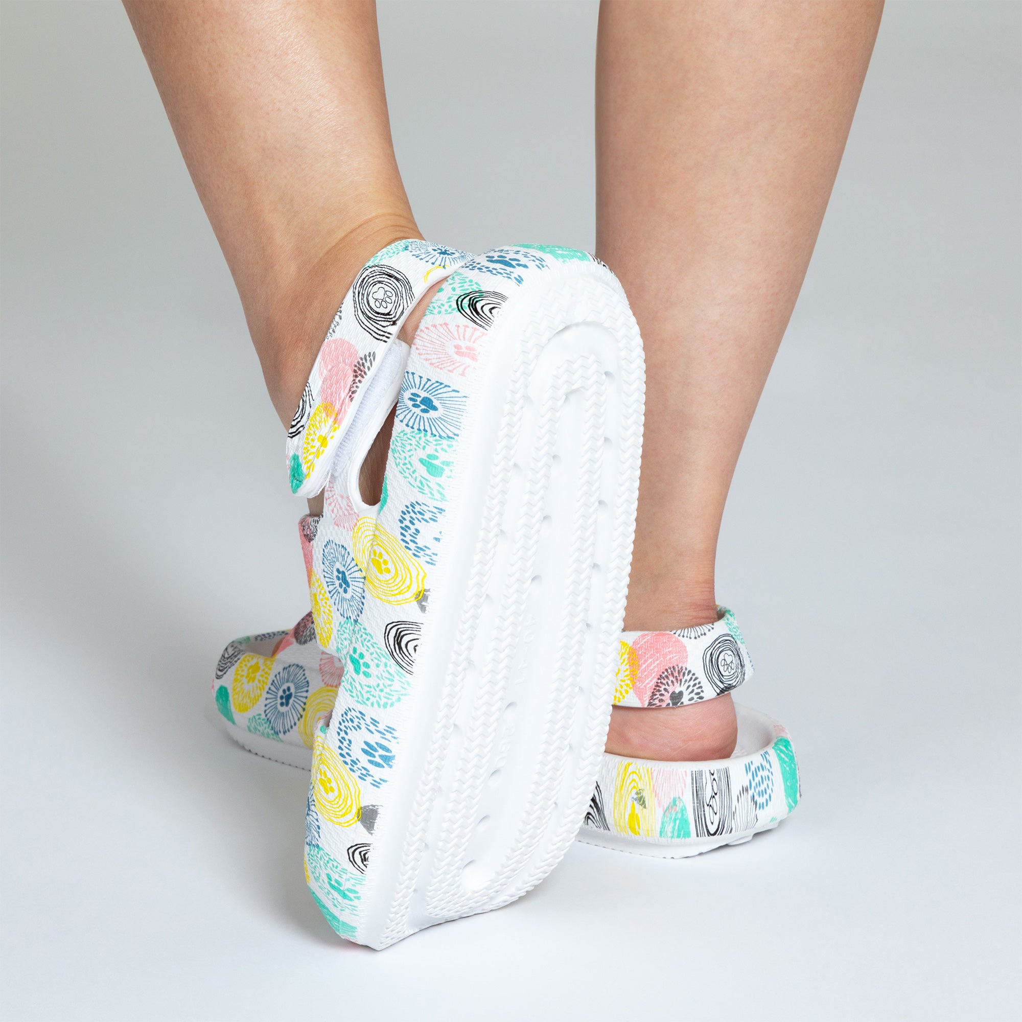 Paw Print Pillow Slingback Sandals、mySite、camillekostekn