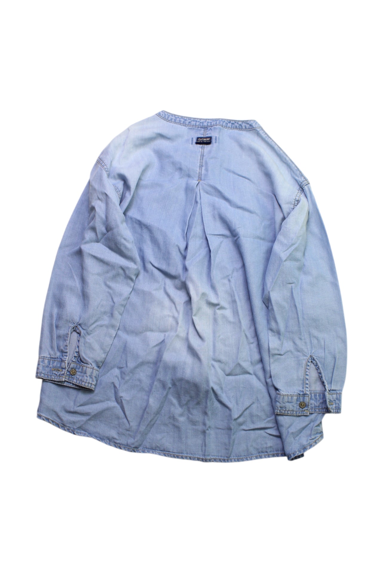 Catimini Embroidered Denim Shirt 6T、mySite、g9winljtr