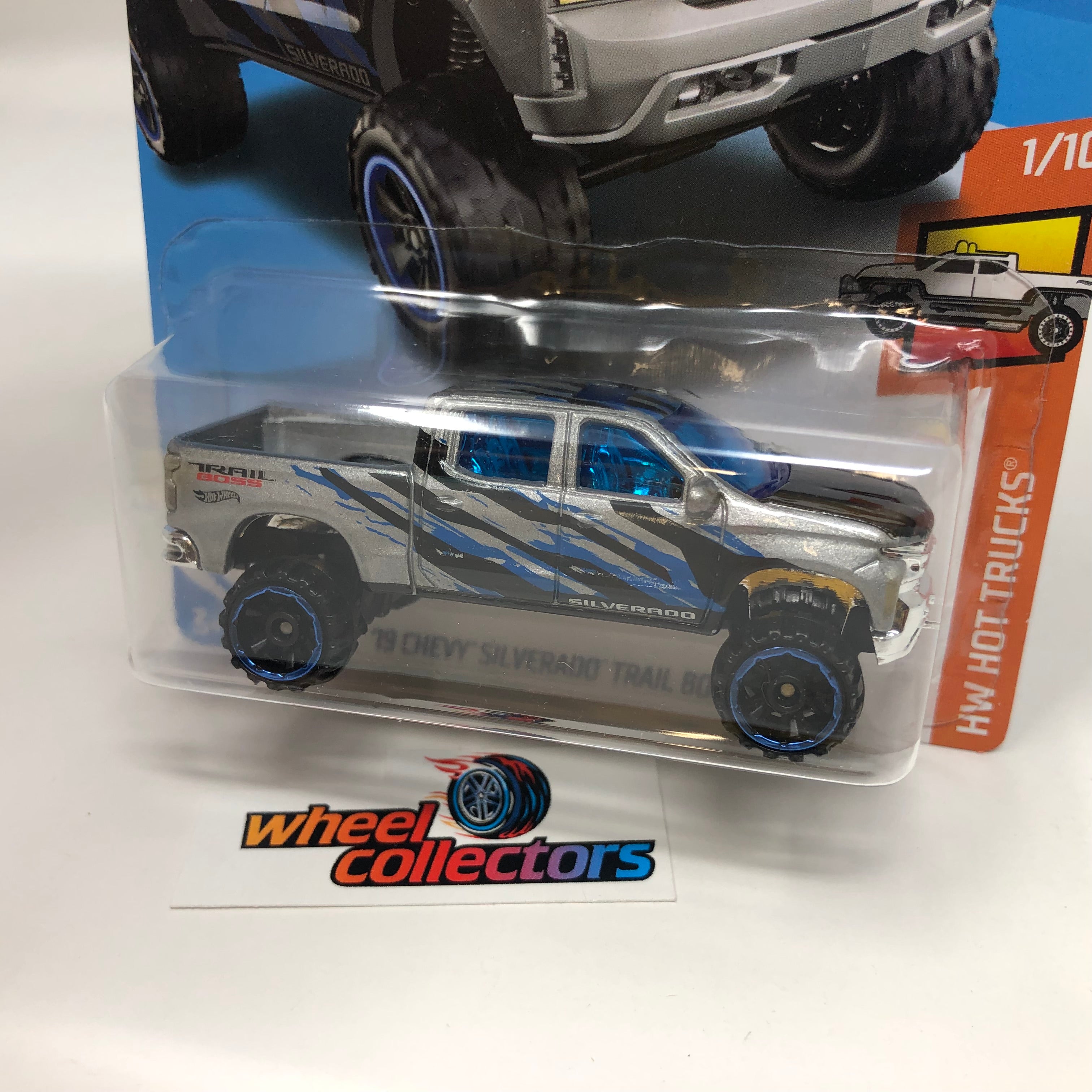 '19 Chevy Silverado Trail Boss LT #83 * Silver Kmart Only * 2019 Hot Wheels、mySite、hgirdovlk