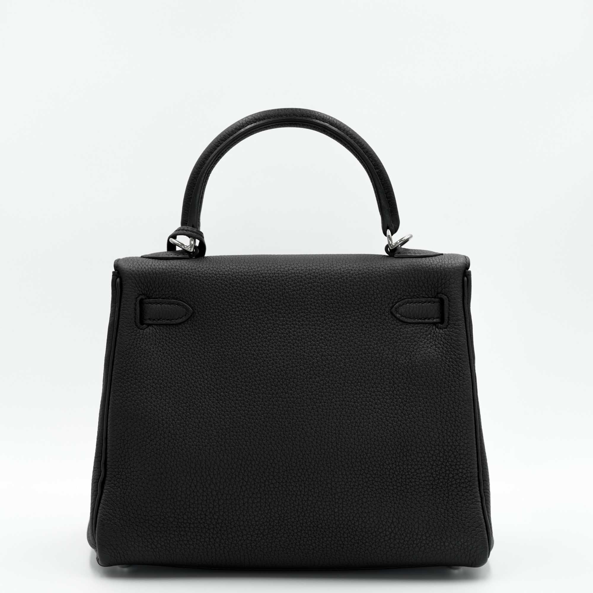 Hermès Kelly 25 Retourne Black Togo Palladium Hardware、mySite、garminoutage.com
