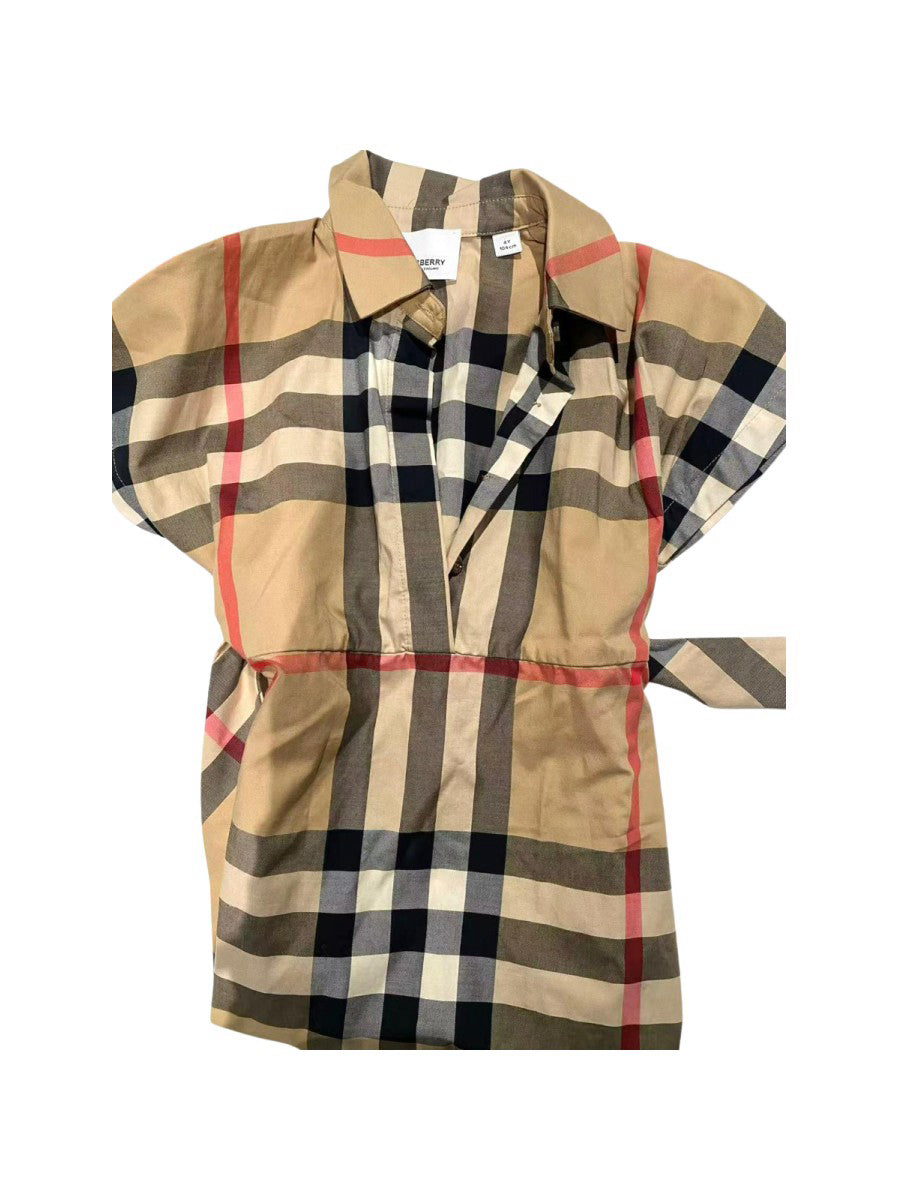 Burberry Short Sleeve Dress 4T、mySite、g9winljtr